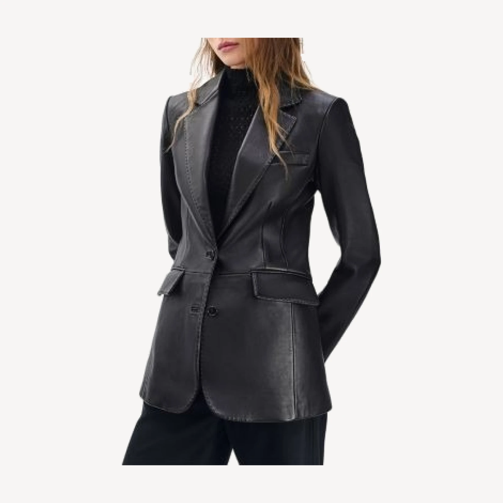 rag & bone Ash Leather Blazer