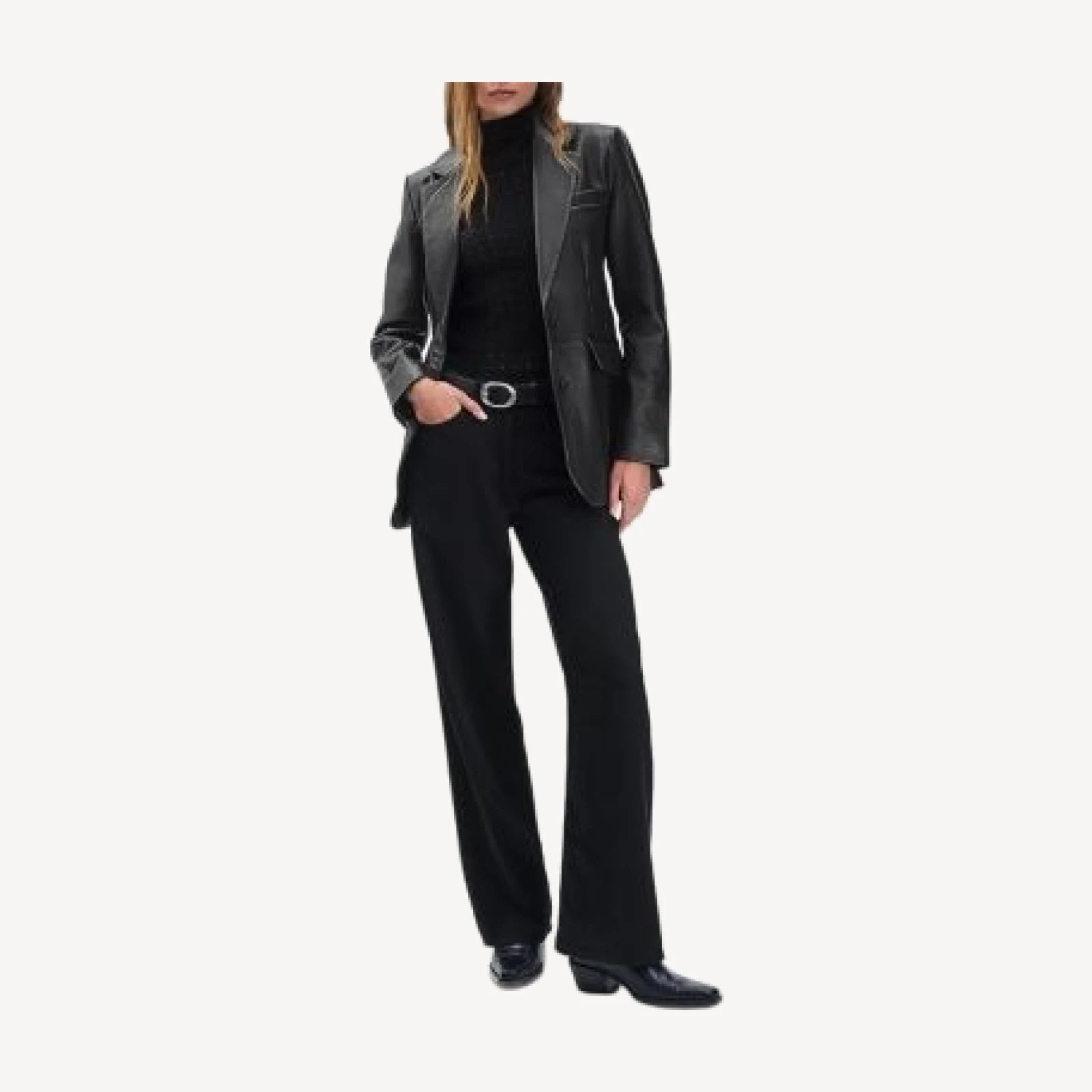 rag & bone Ash Leather Blazer