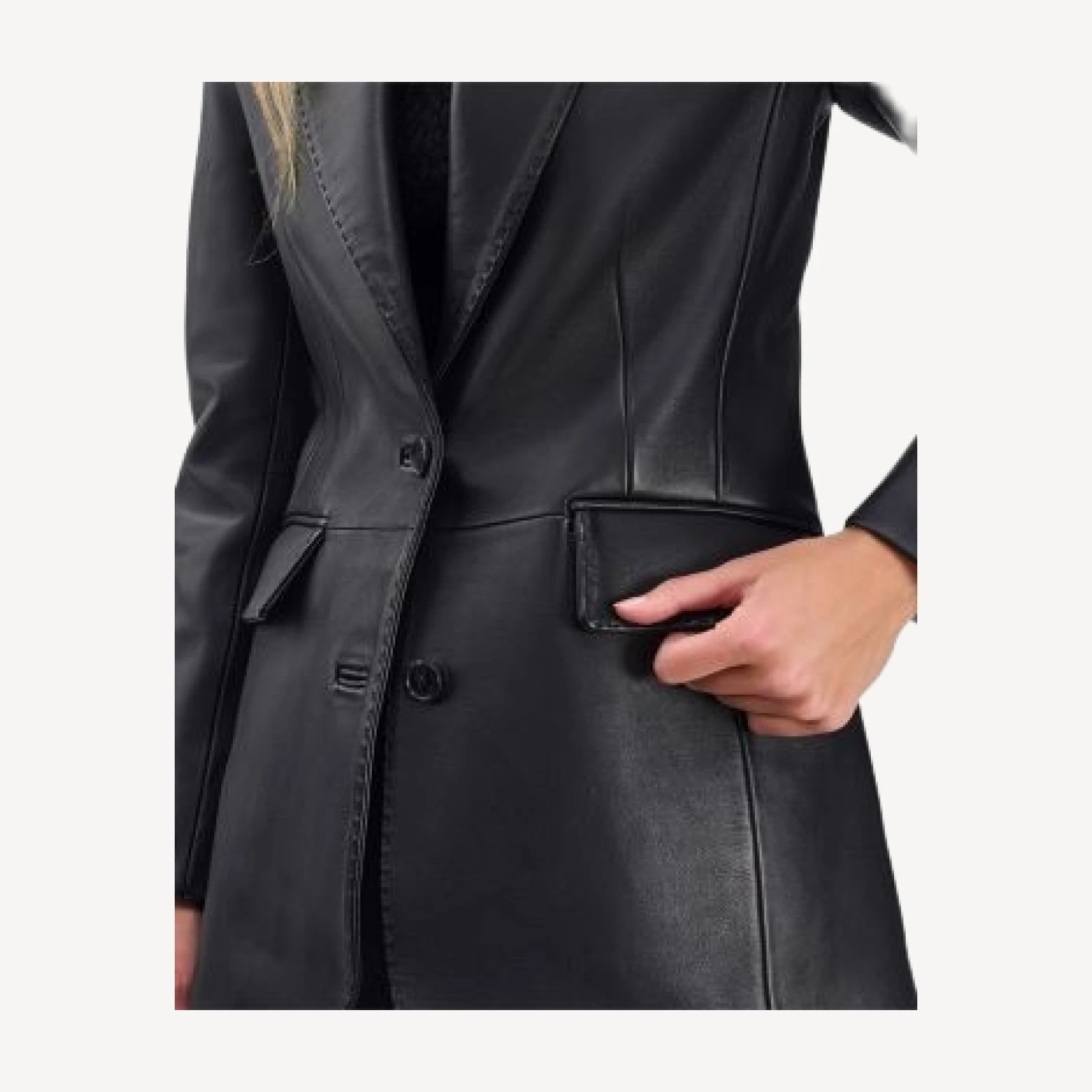 rag & bone Ash Leather Blazer