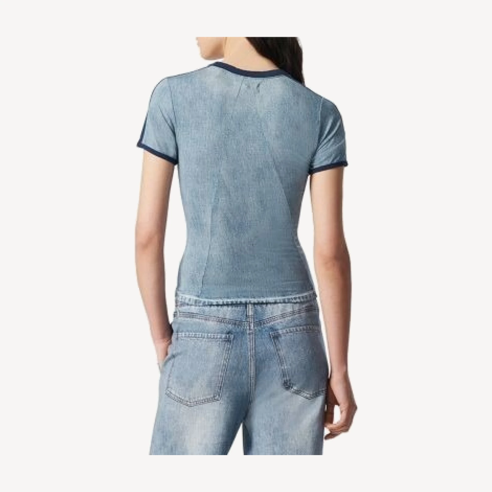 rag & bone Miramar Track Baby Tee