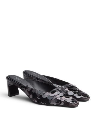 rag & bone Women's Kai Sequin Mule Pumps