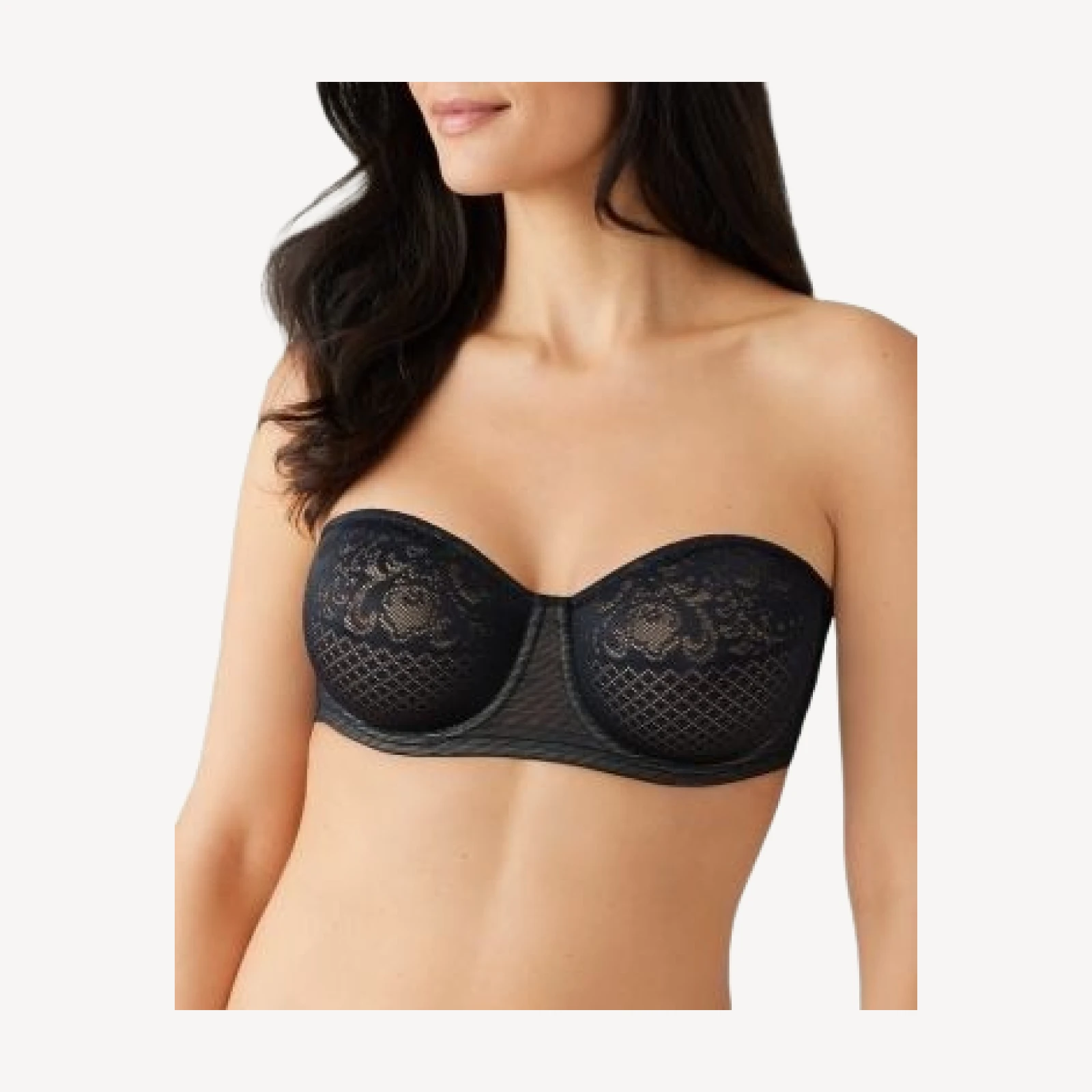 Wacoal Visual Effects Strapless Lace Minimizer Bra