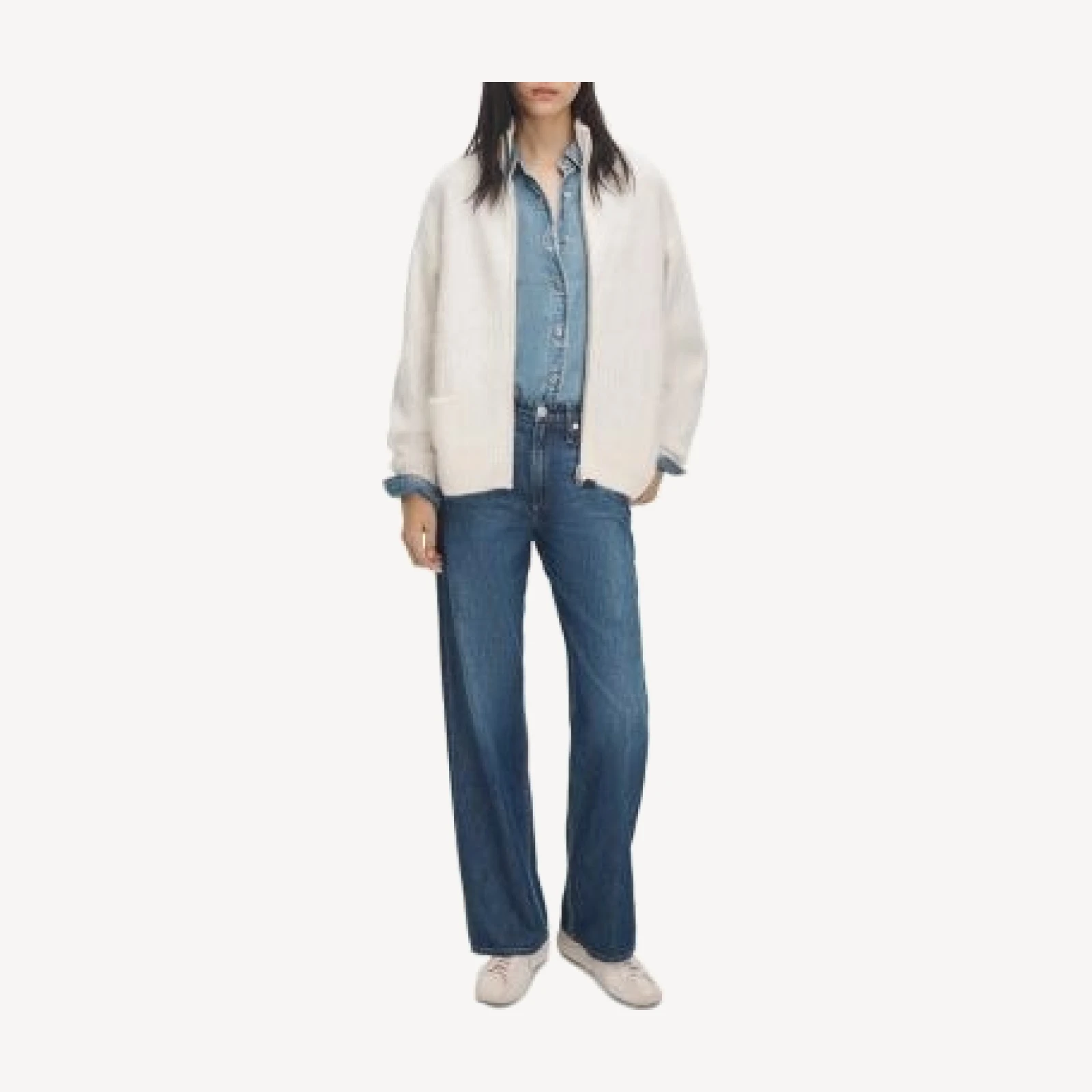 rag & bone Jada Brushed Cashmere Cardigan