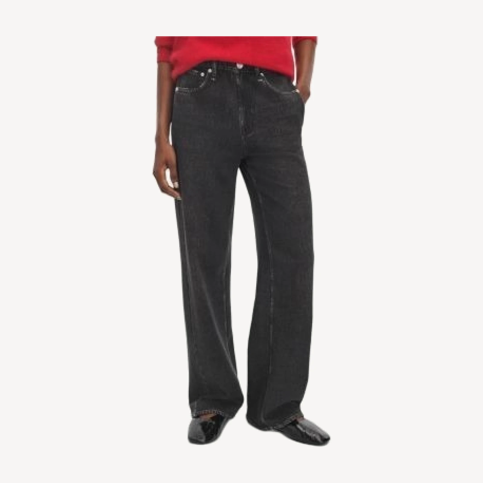rag & bone Miramar Cotton Fleece Wide Leg Pants