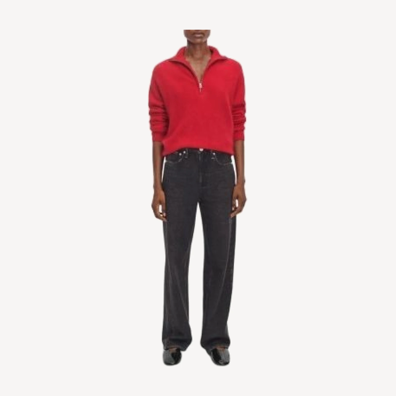 rag & bone Miramar Cotton Fleece Wide Leg Pants