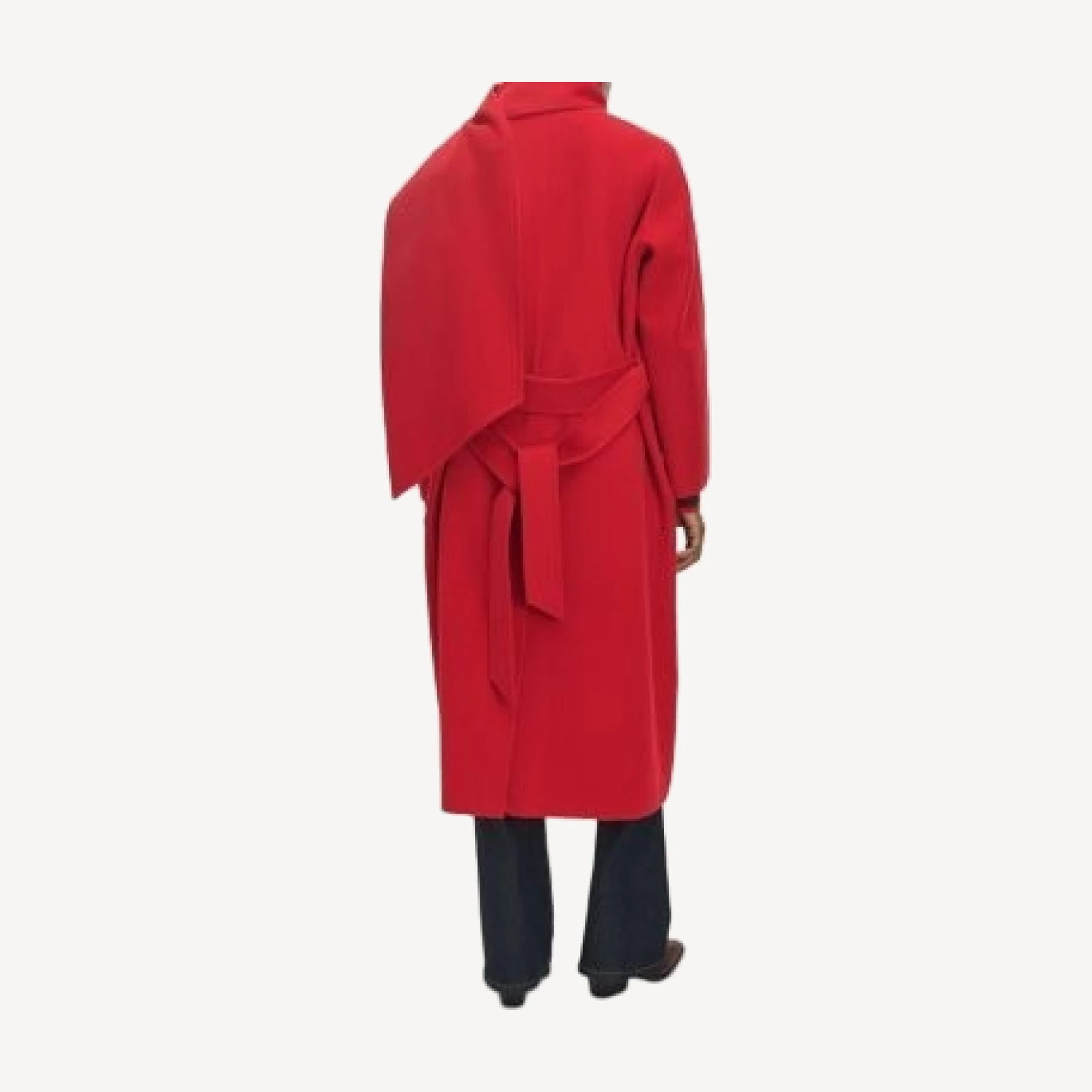 rag & bone Julian Wool Blend Scarf Trench Coat