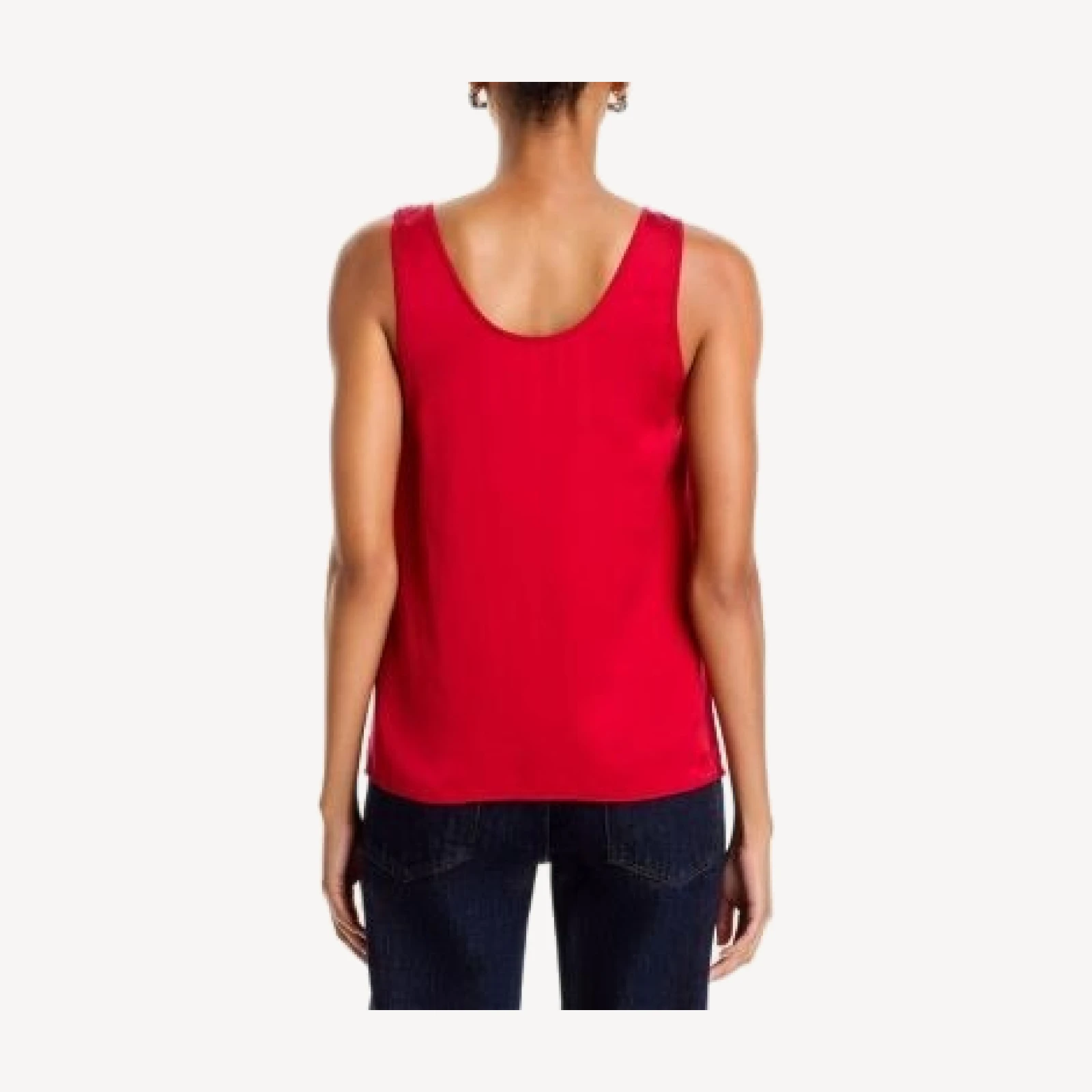 rag & bone Rumi Satin Scoop Neck Tank