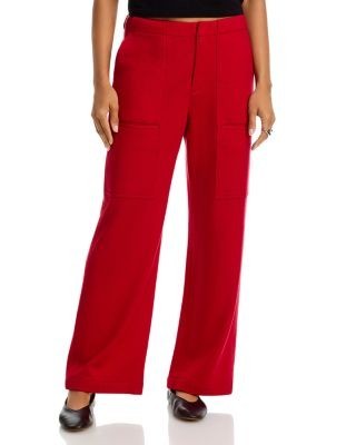 rag & bone Bobbi Wool Mid Rise Pants