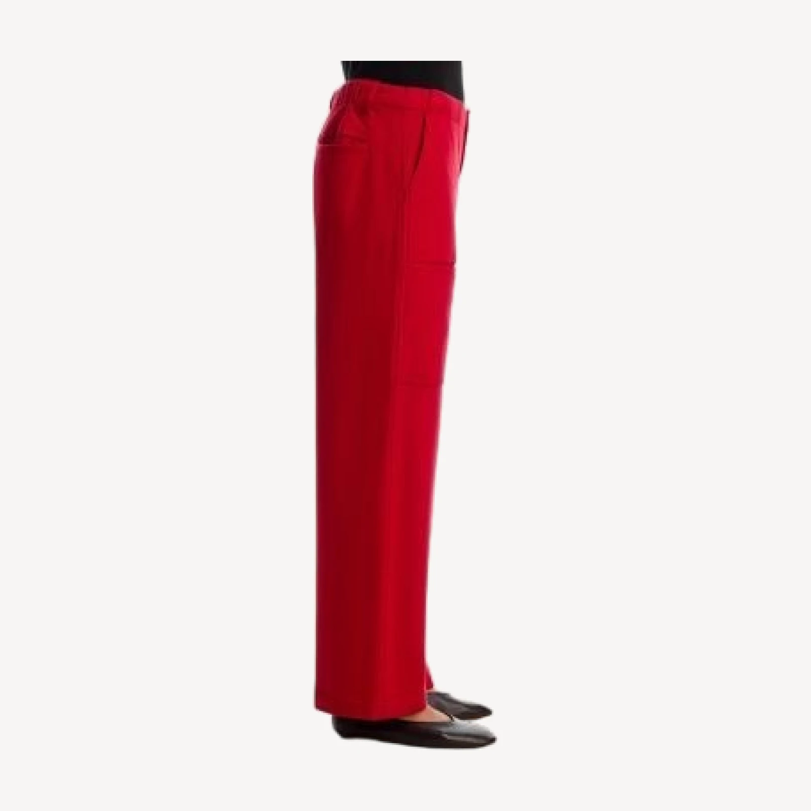 rag & bone Bobbi Wool Mid Rise Pants