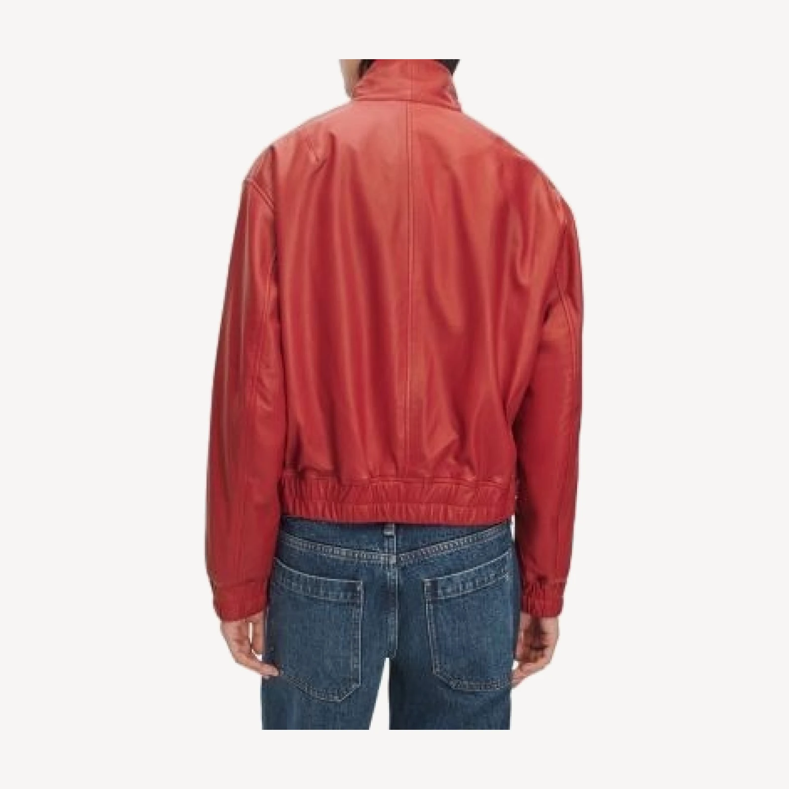 rag & bone Marissa Leather Scarf Jacket