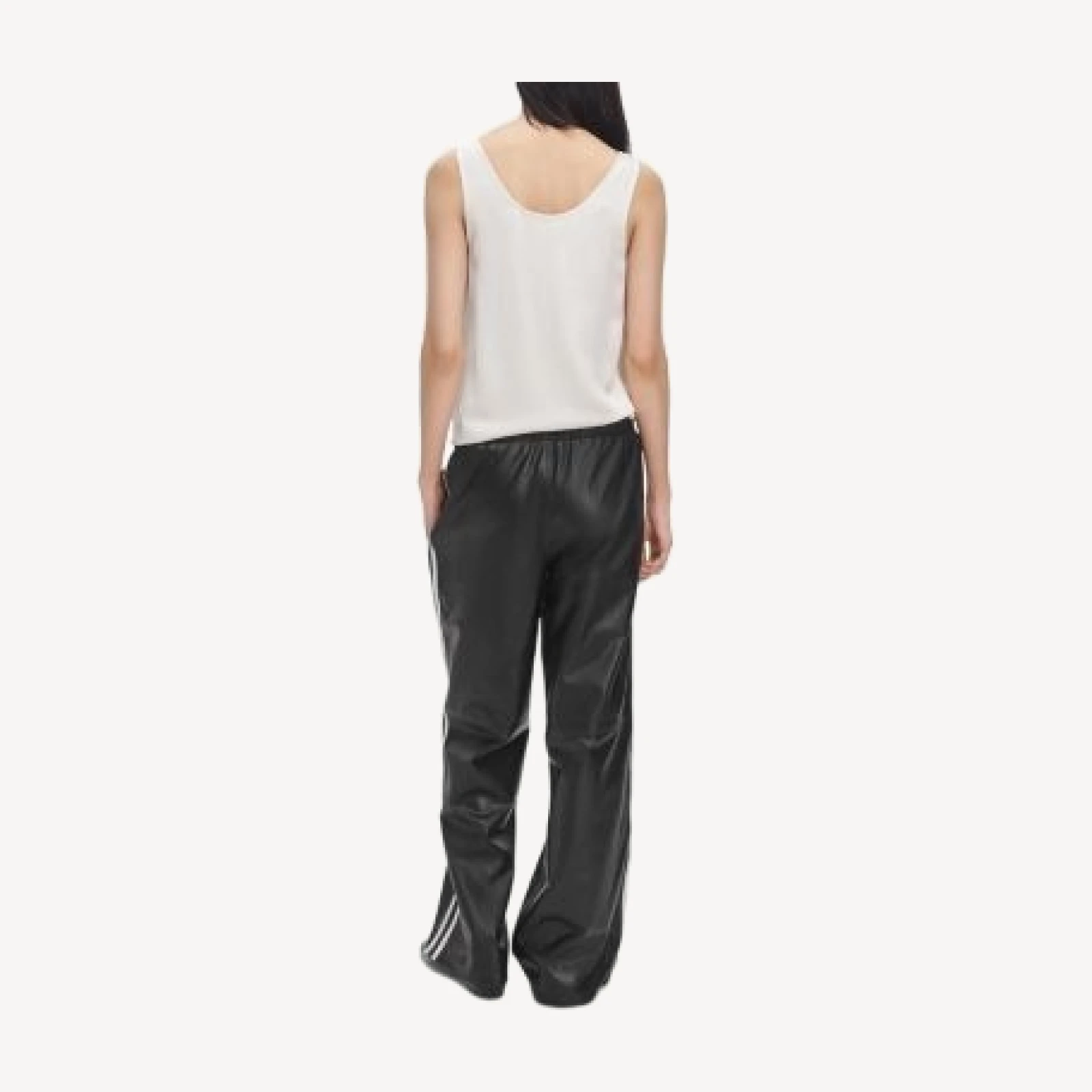 rag & bone Irina Leather Track Pants