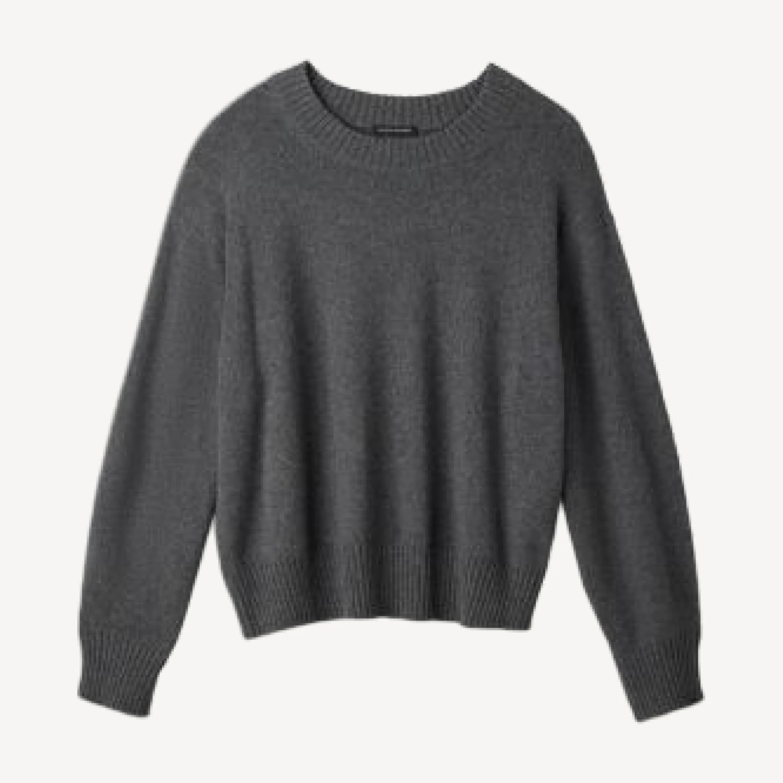 Eileen Fisher Cotton & Cashmere Crewneck Sweater