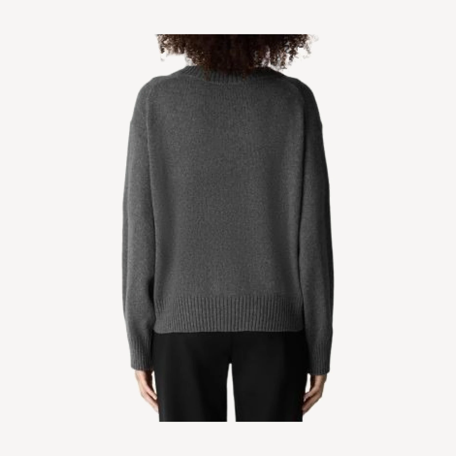 Eileen Fisher Cotton & Cashmere Crewneck Sweater