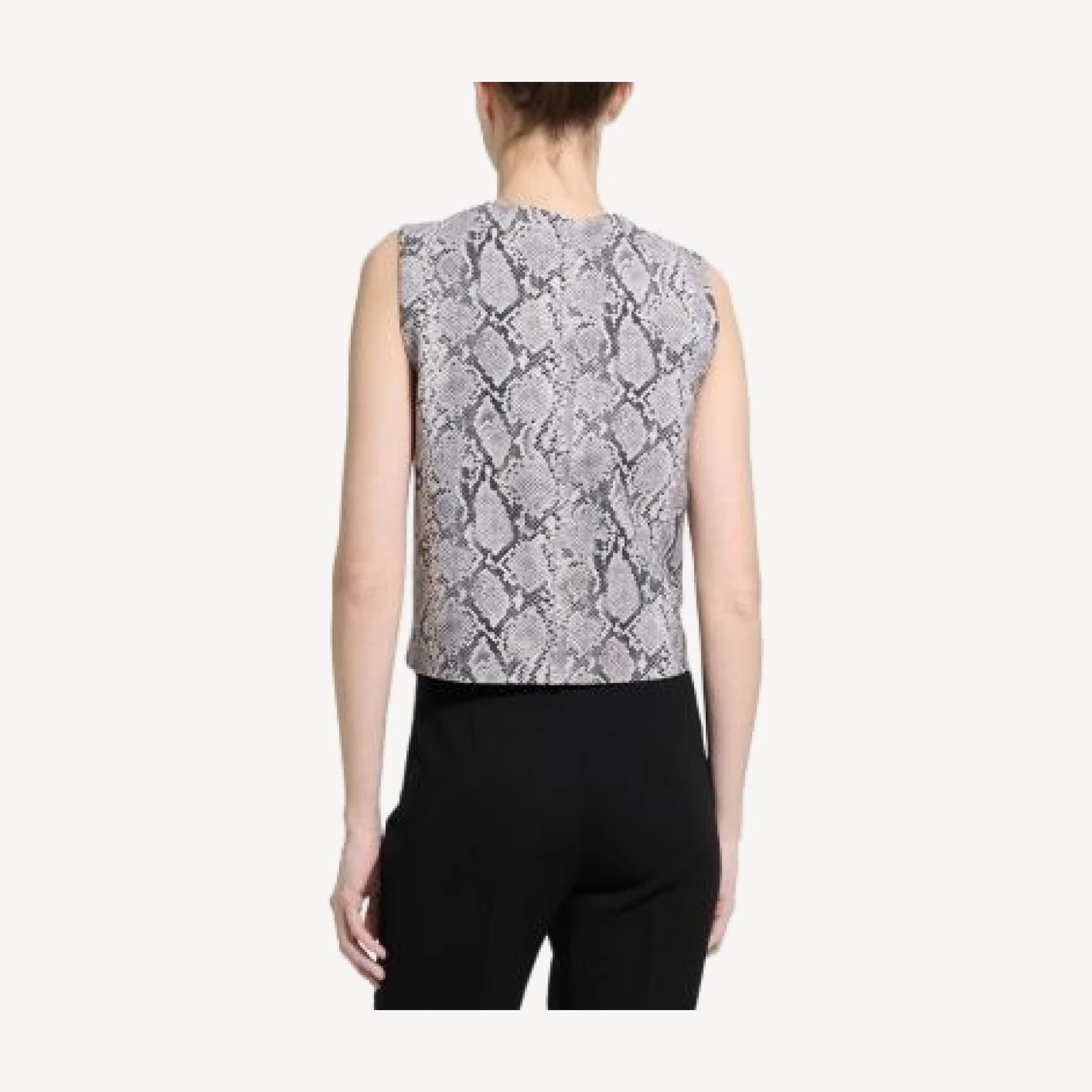 Theory Stretch Wool Printed Shell