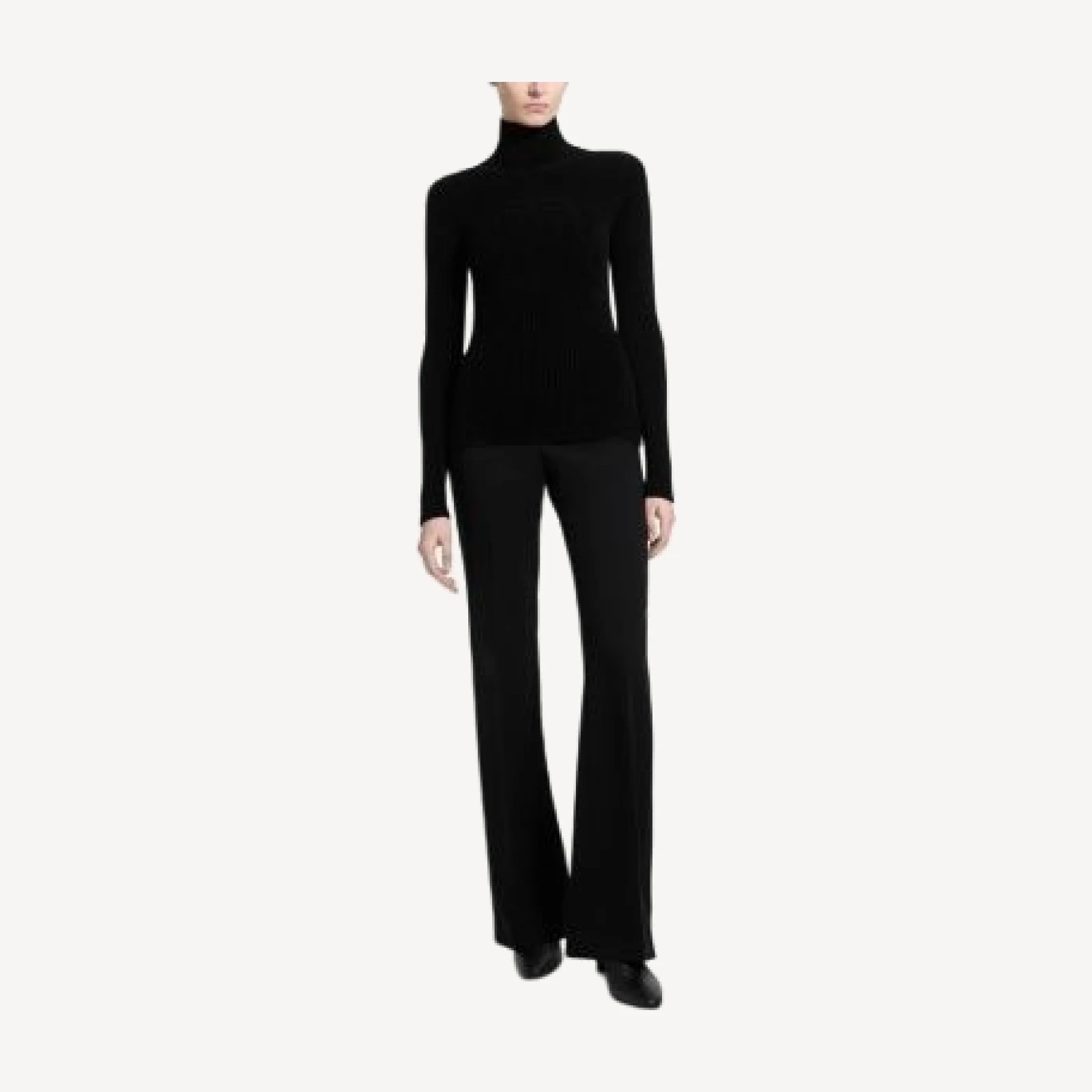 Theory Ribbed Turtleneck Sweater
