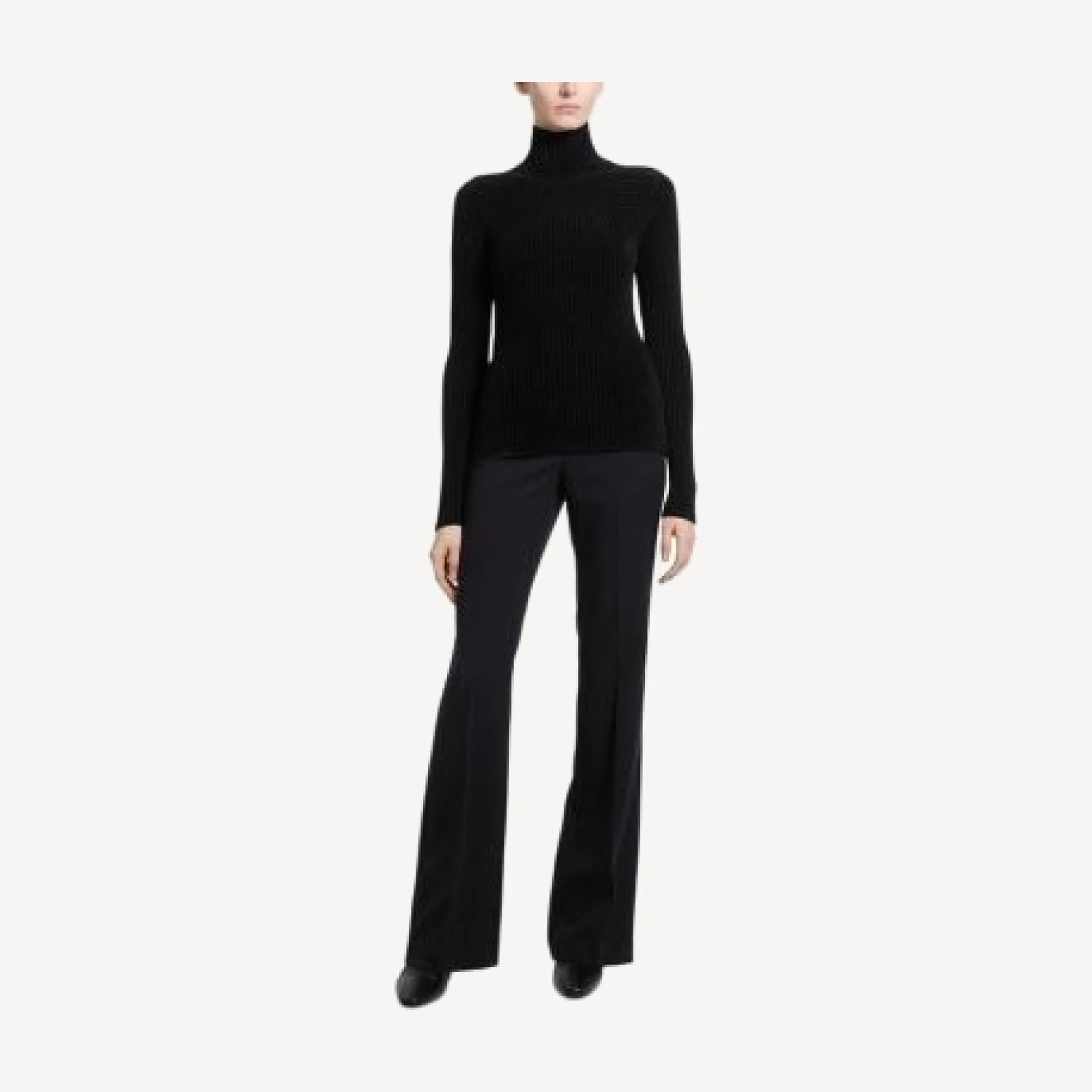 Theory Ribbed Turtleneck Sweater