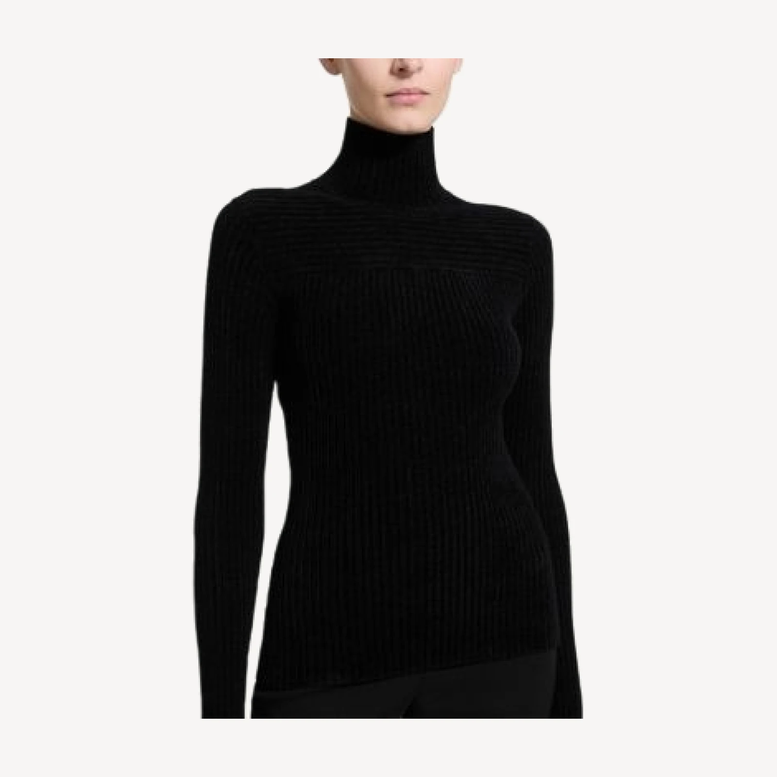 Theory Ribbed Turtleneck Sweater