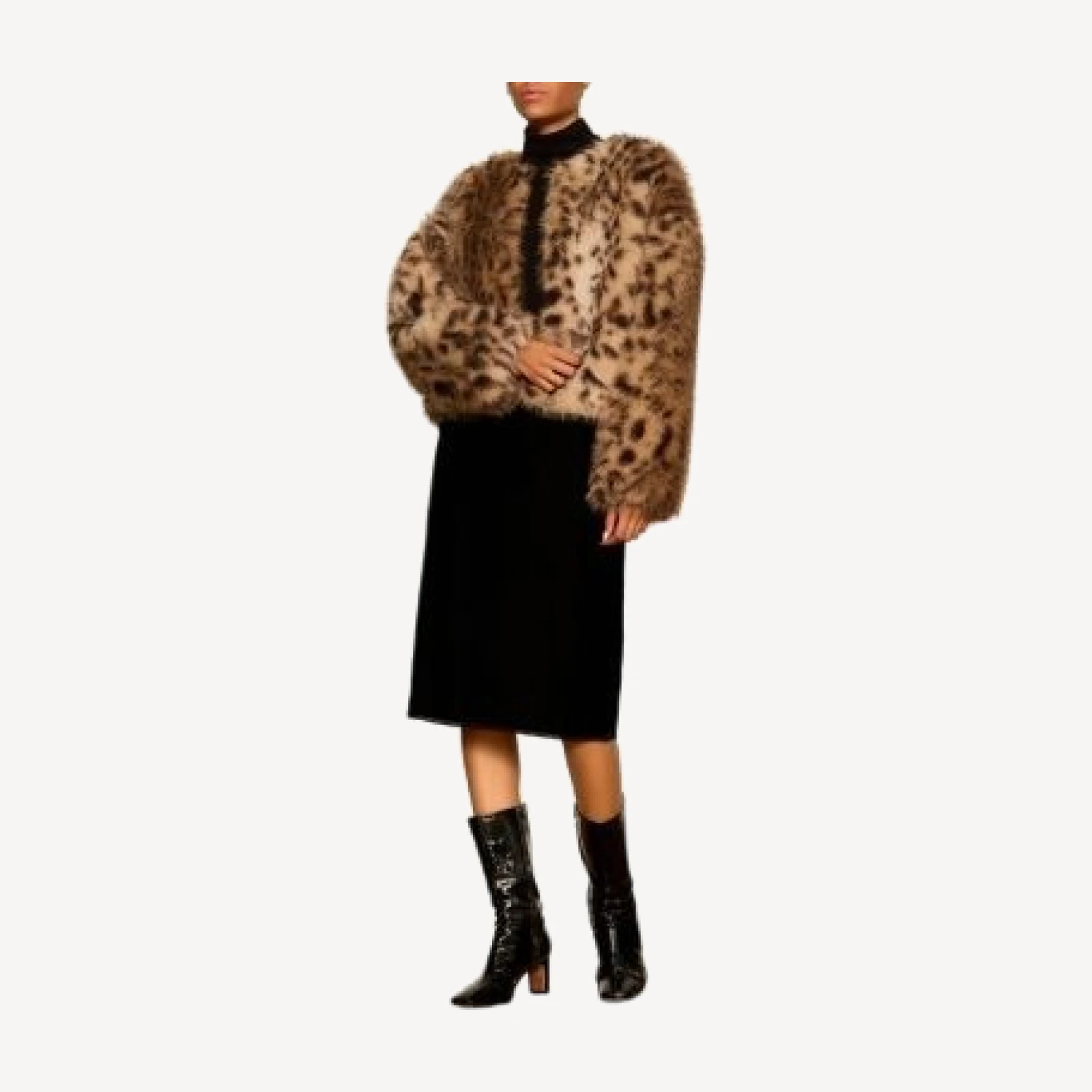 Sanctuary Layla Velvet Pencil Skirt