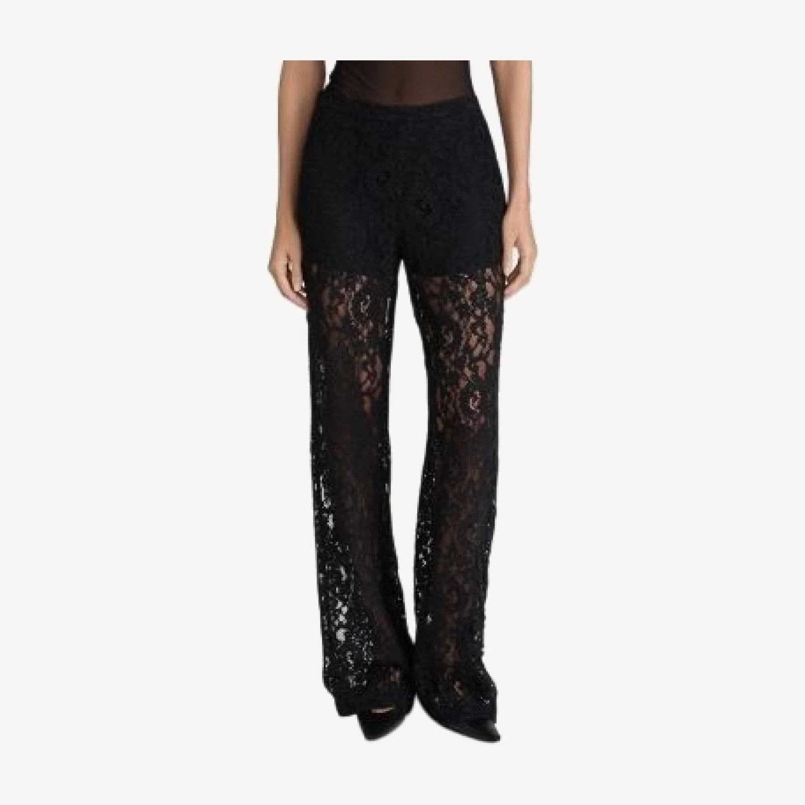 Frame The Lace Wide Leg Pants
