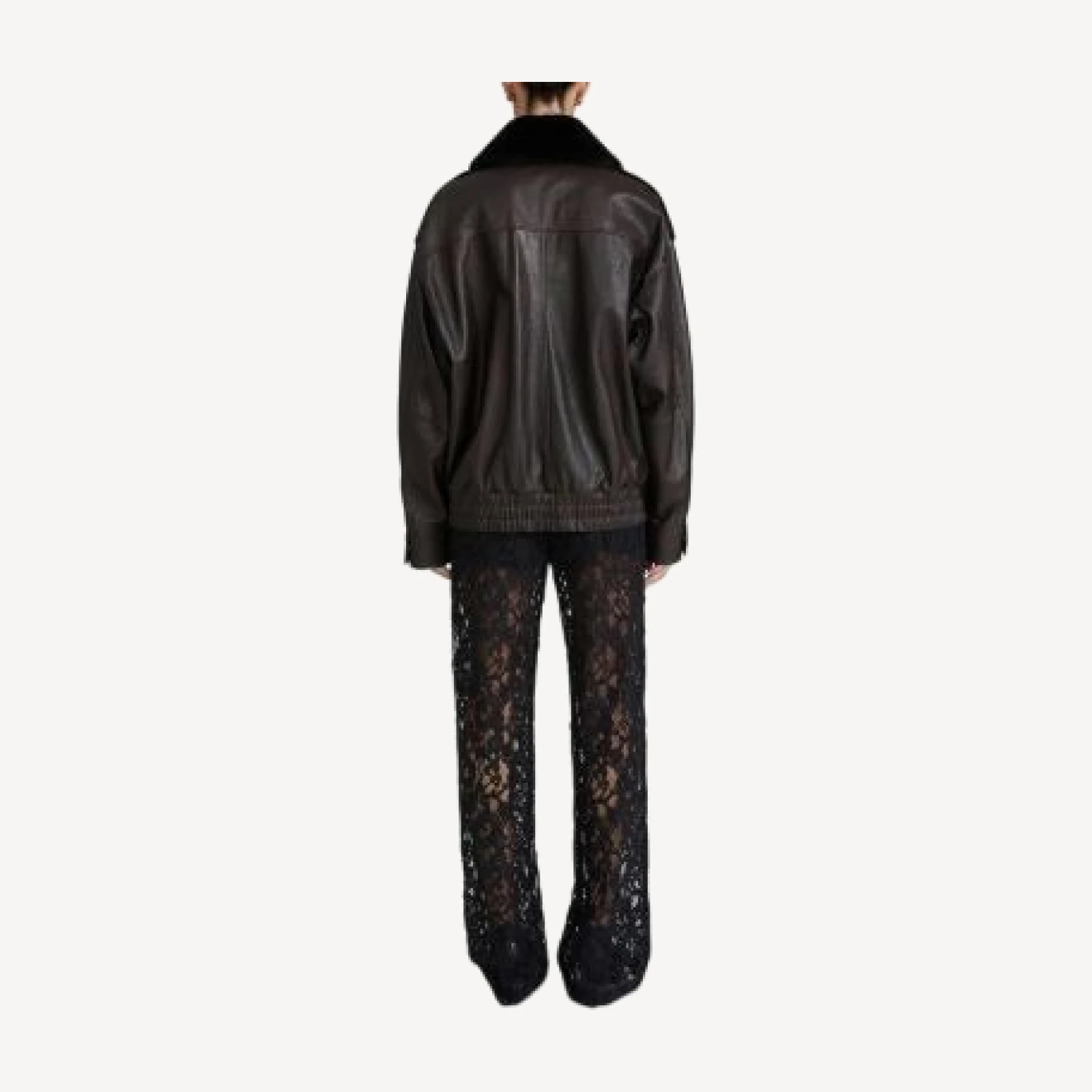 Frame The Lace Wide Leg Pants