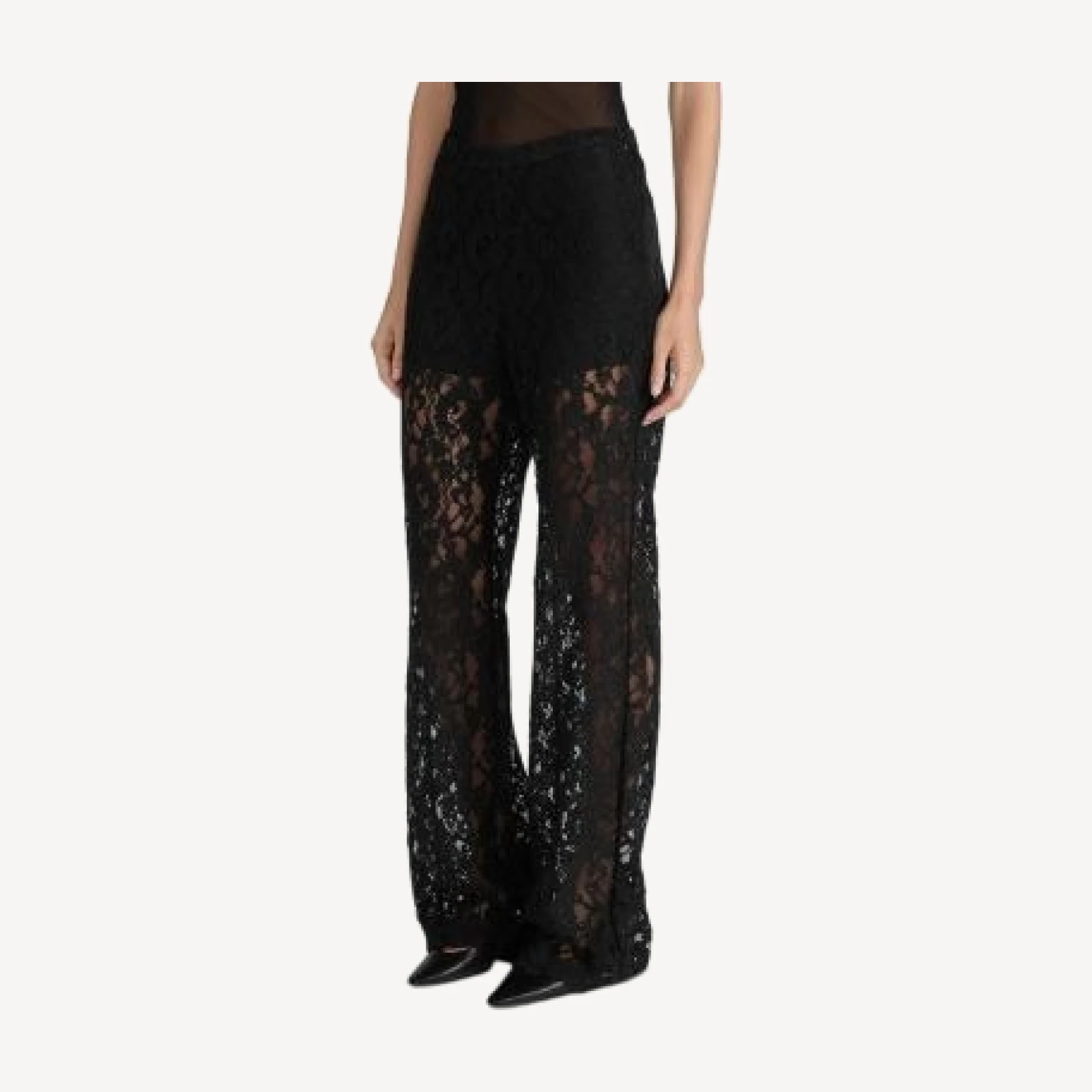 Frame The Lace Wide Leg Pants