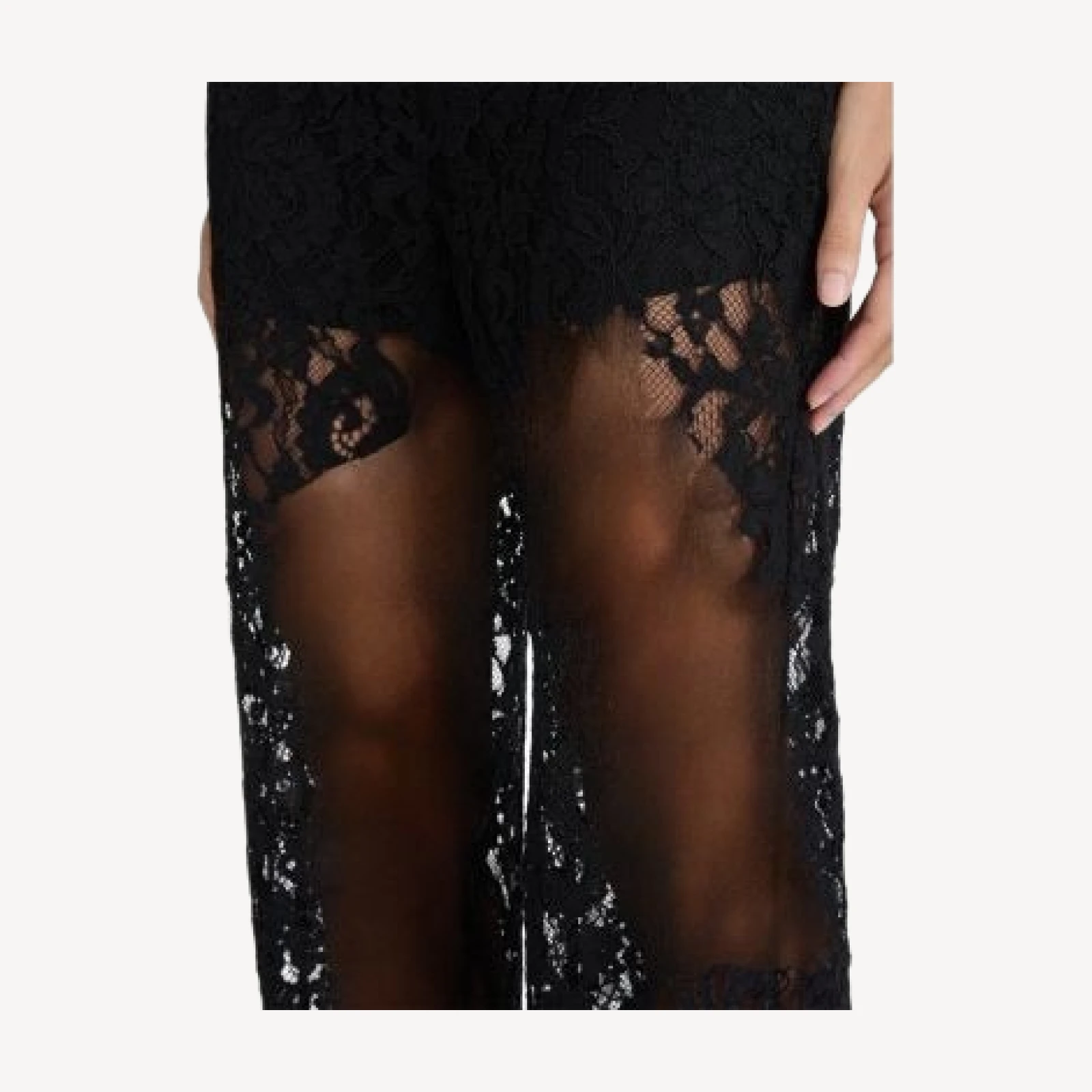 Frame The Lace Wide Leg Pants