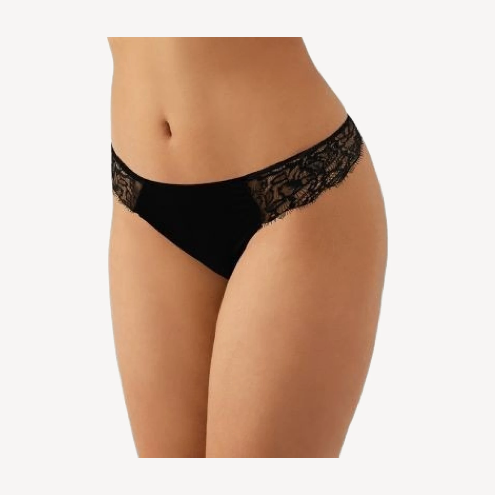 b. tempt'd by Wacoal It's On Lace Trim Thong