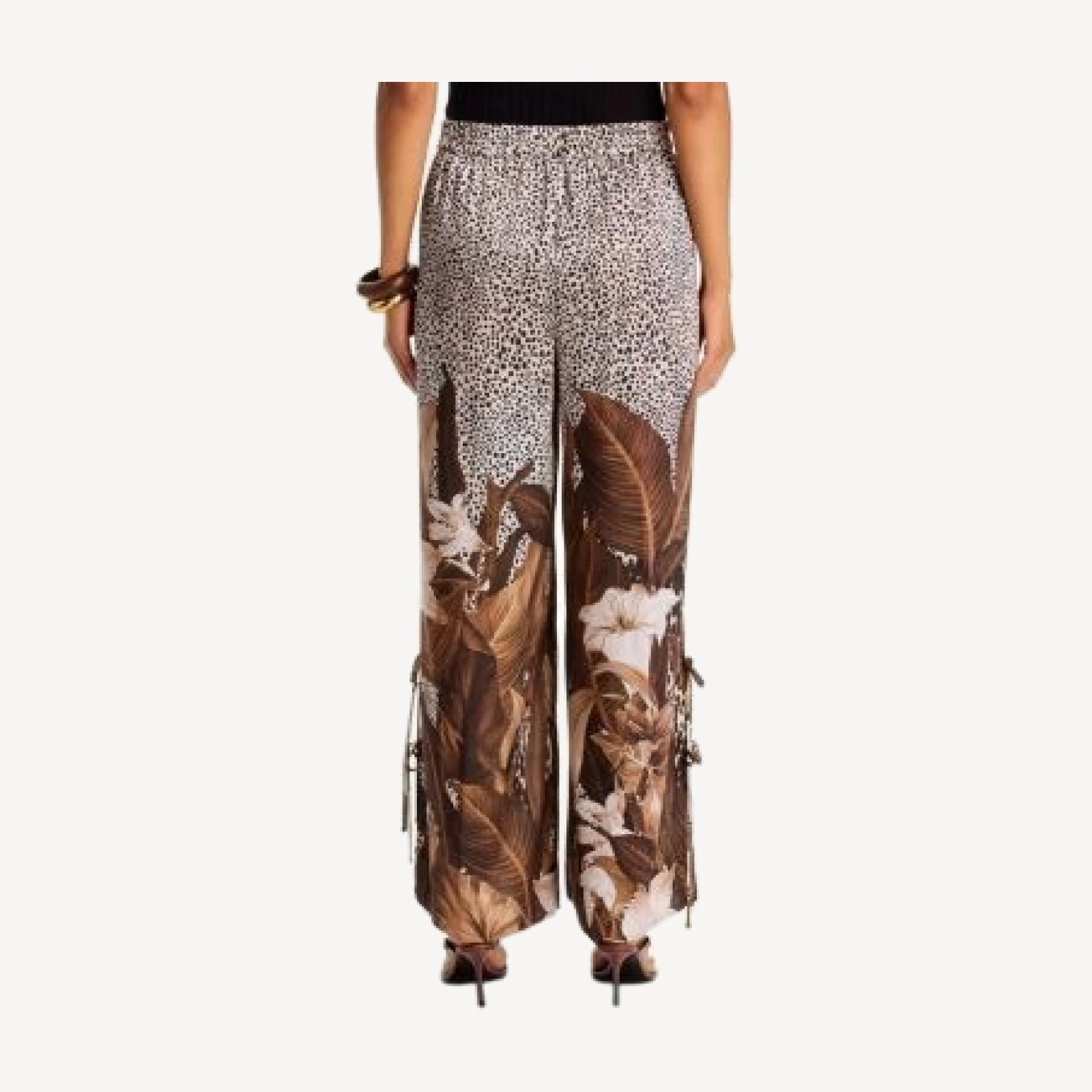 Kobi Halperin Orla Printed Wide Leg Pants