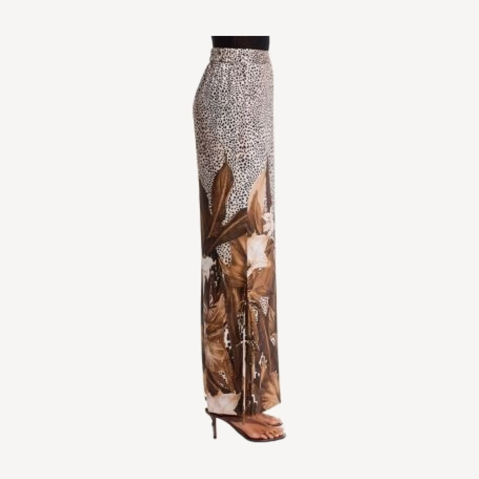Kobi Halperin Orla Printed Wide Leg Pants