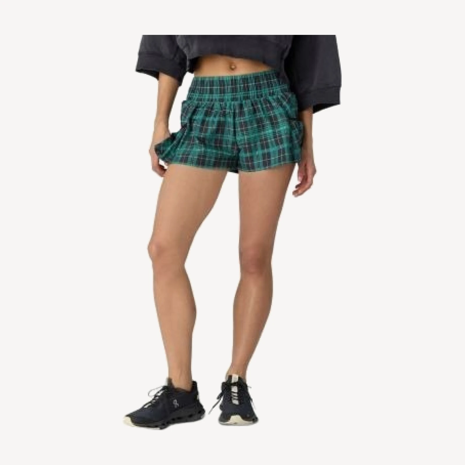 Free People Get Your Flirt On Printed Shorts