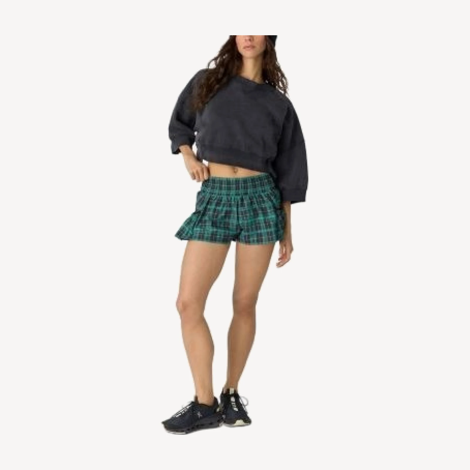 Free People Get Your Flirt On Printed Shorts