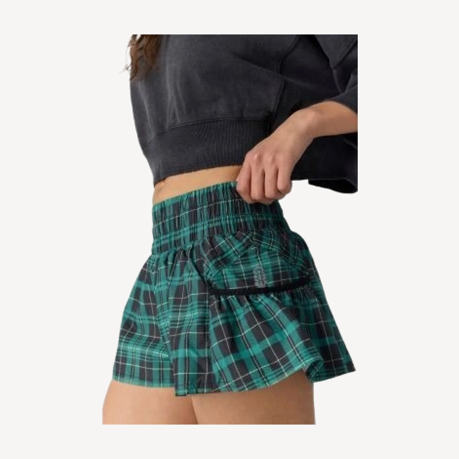 Free People Get Your Flirt On Printed Shorts