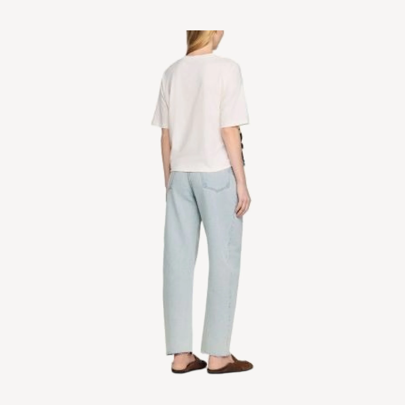 Sandro Scarf Print Tee
