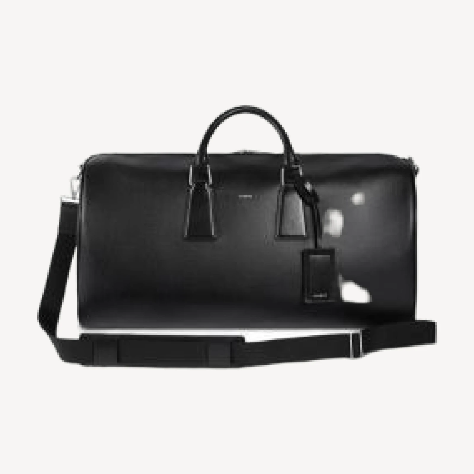Sandro Leather Weekender Bag