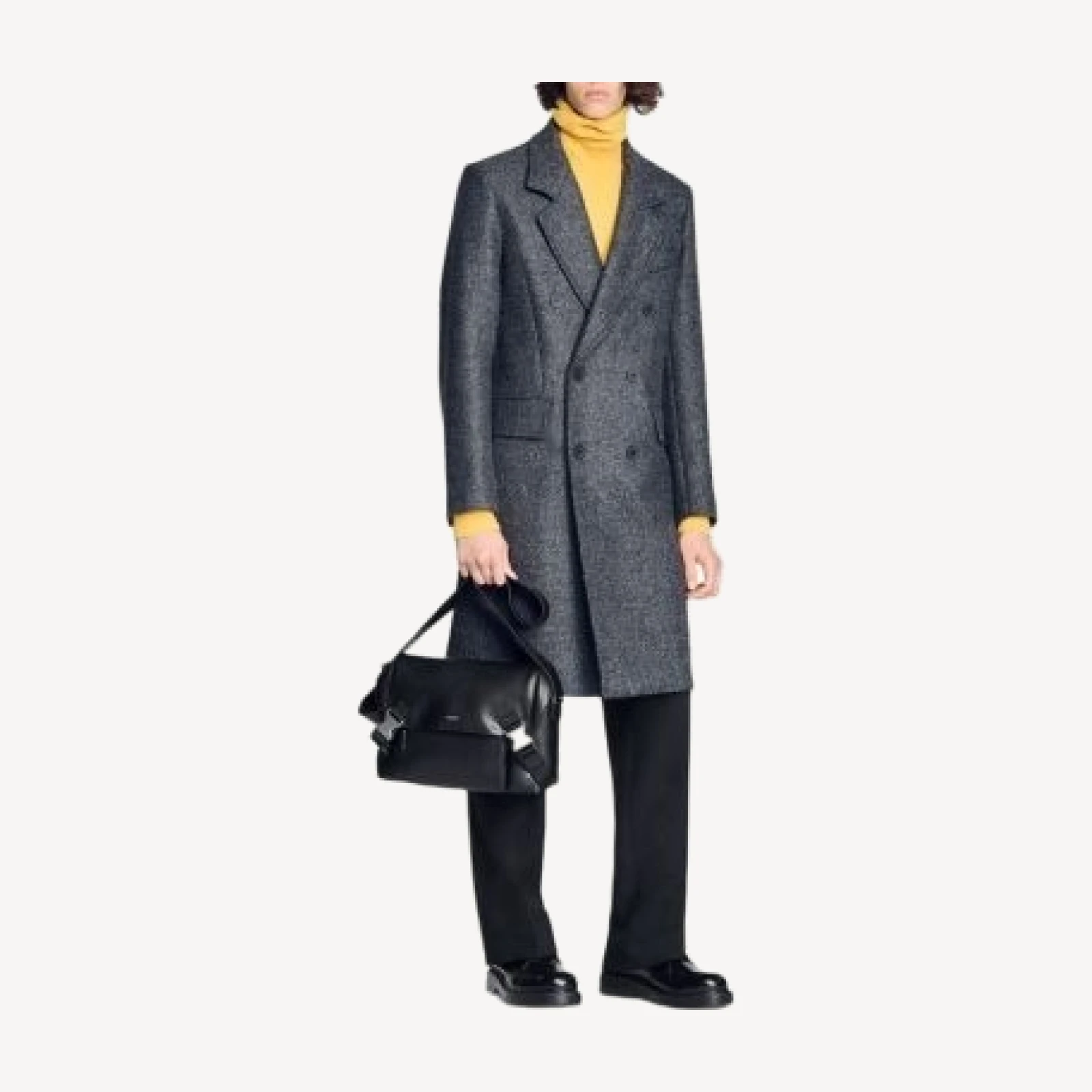 Sandro Small Leather Satchel