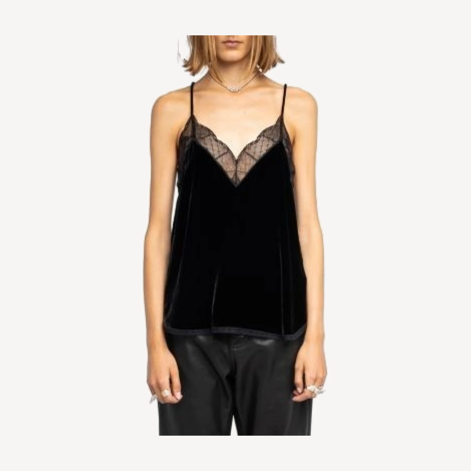 Zadig & Voltaire Christy Velvet Camisole