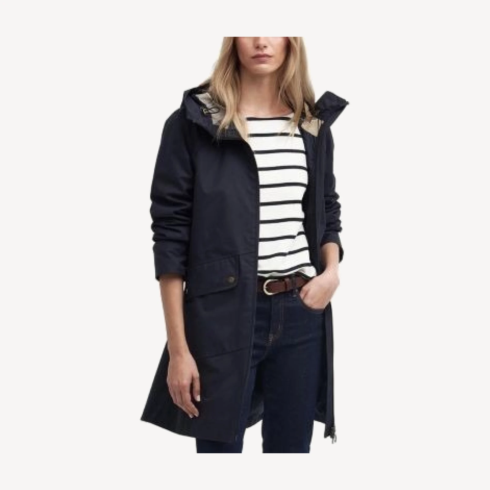 Barbour Heron Long Line Waterproof Jacket