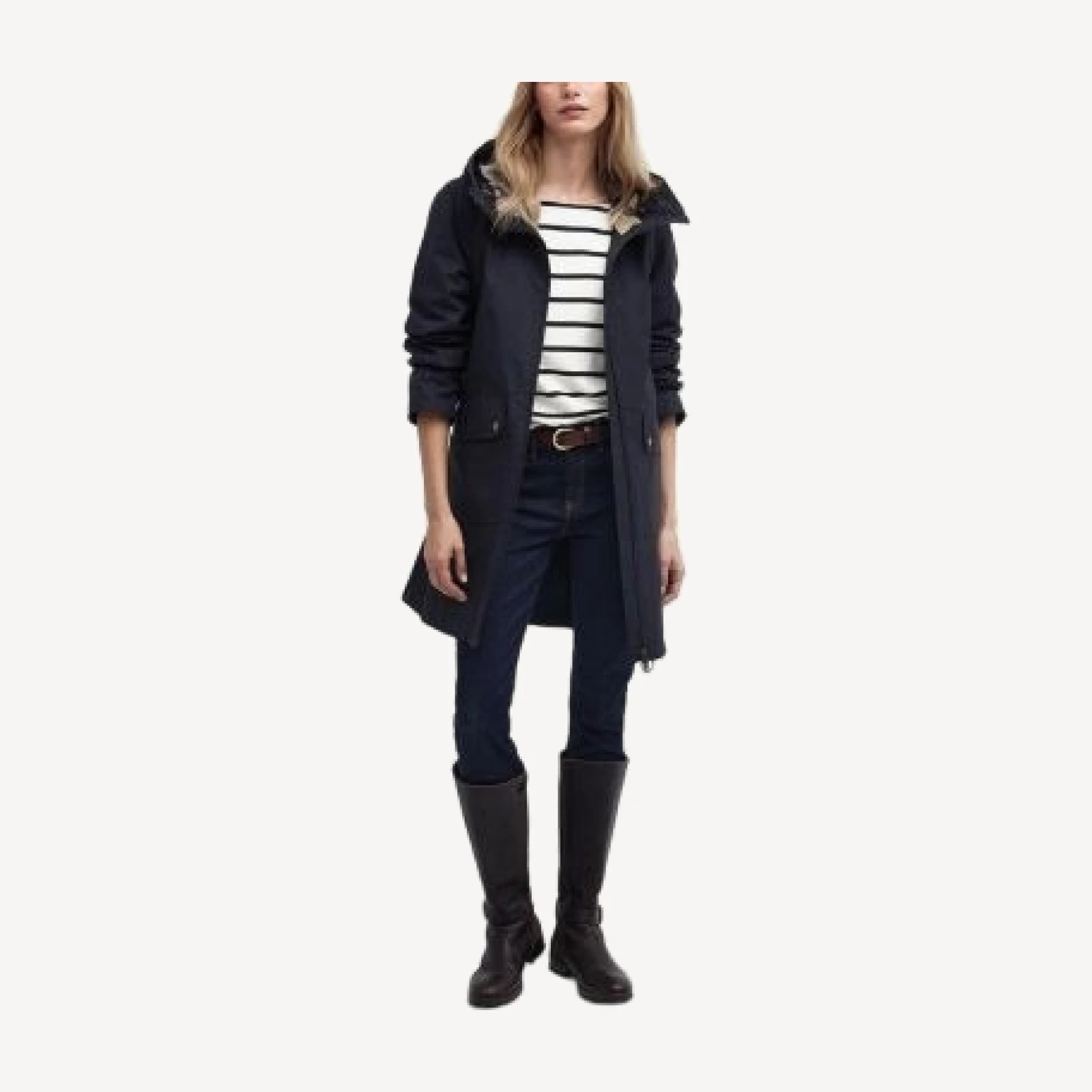 Barbour Heron Long Line Waterproof Jacket