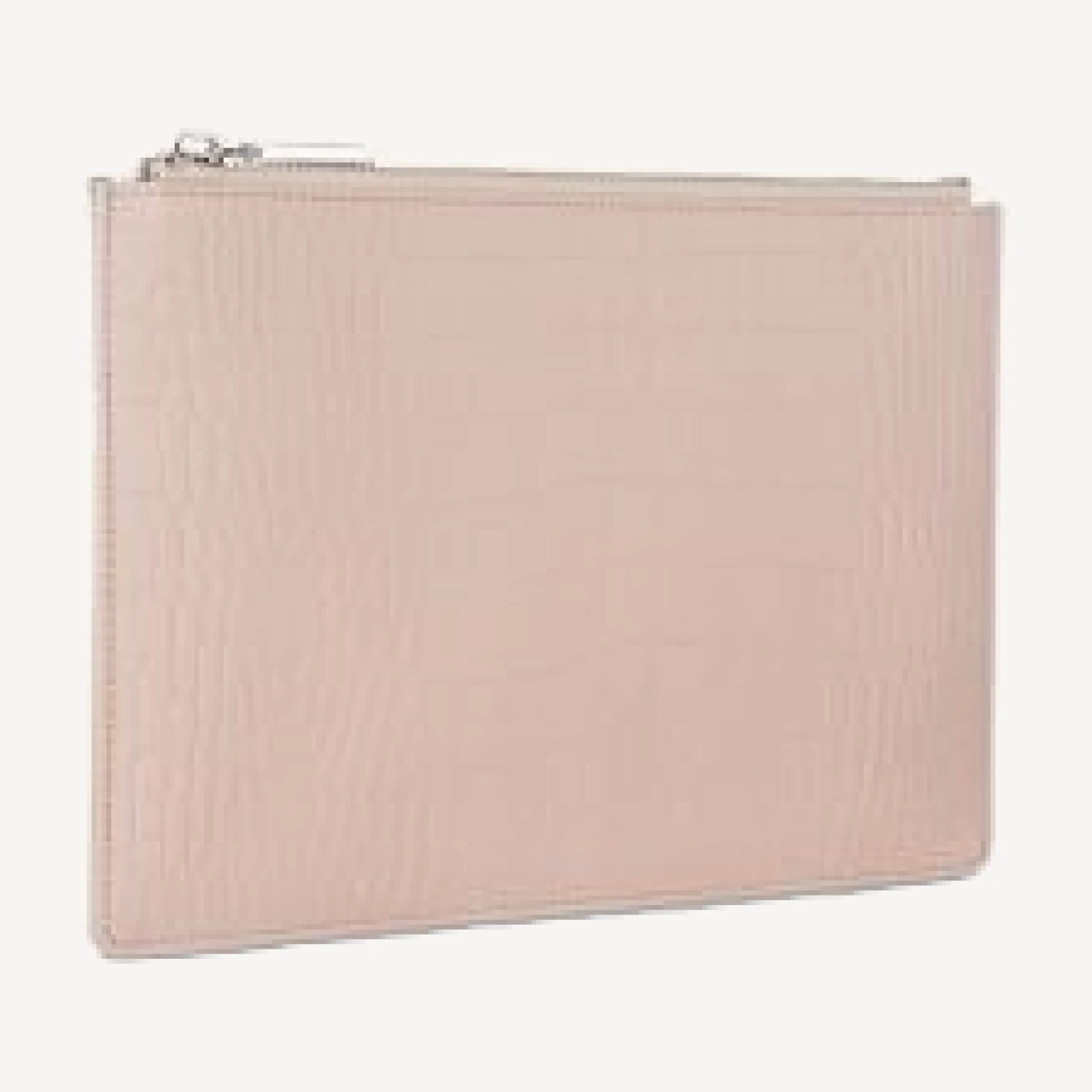 Whistles Matte Croc-Embossed Small Leather Clutch