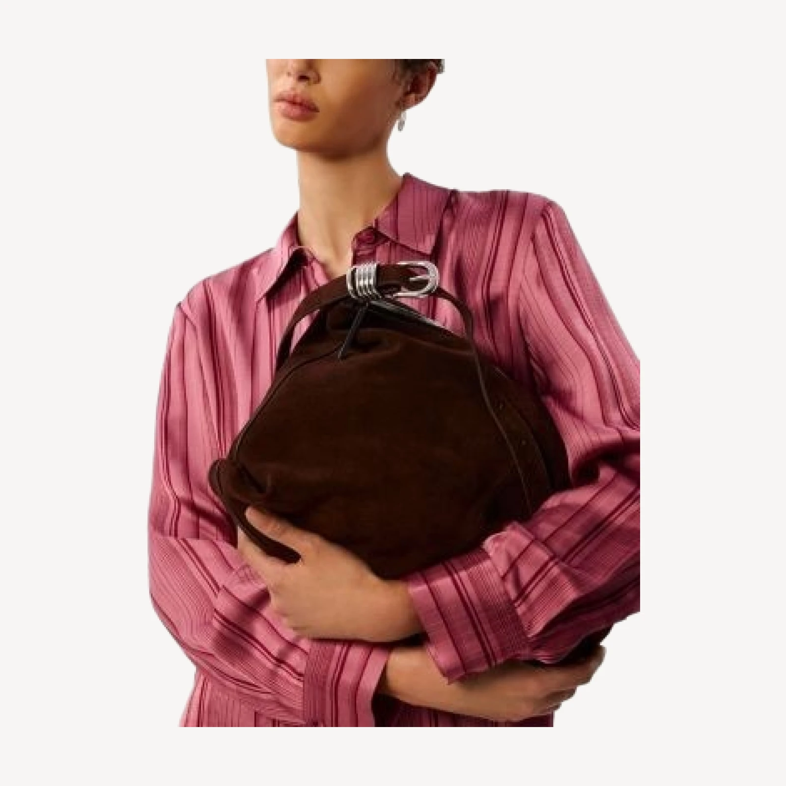 Whistles Suede Shoulder Bag