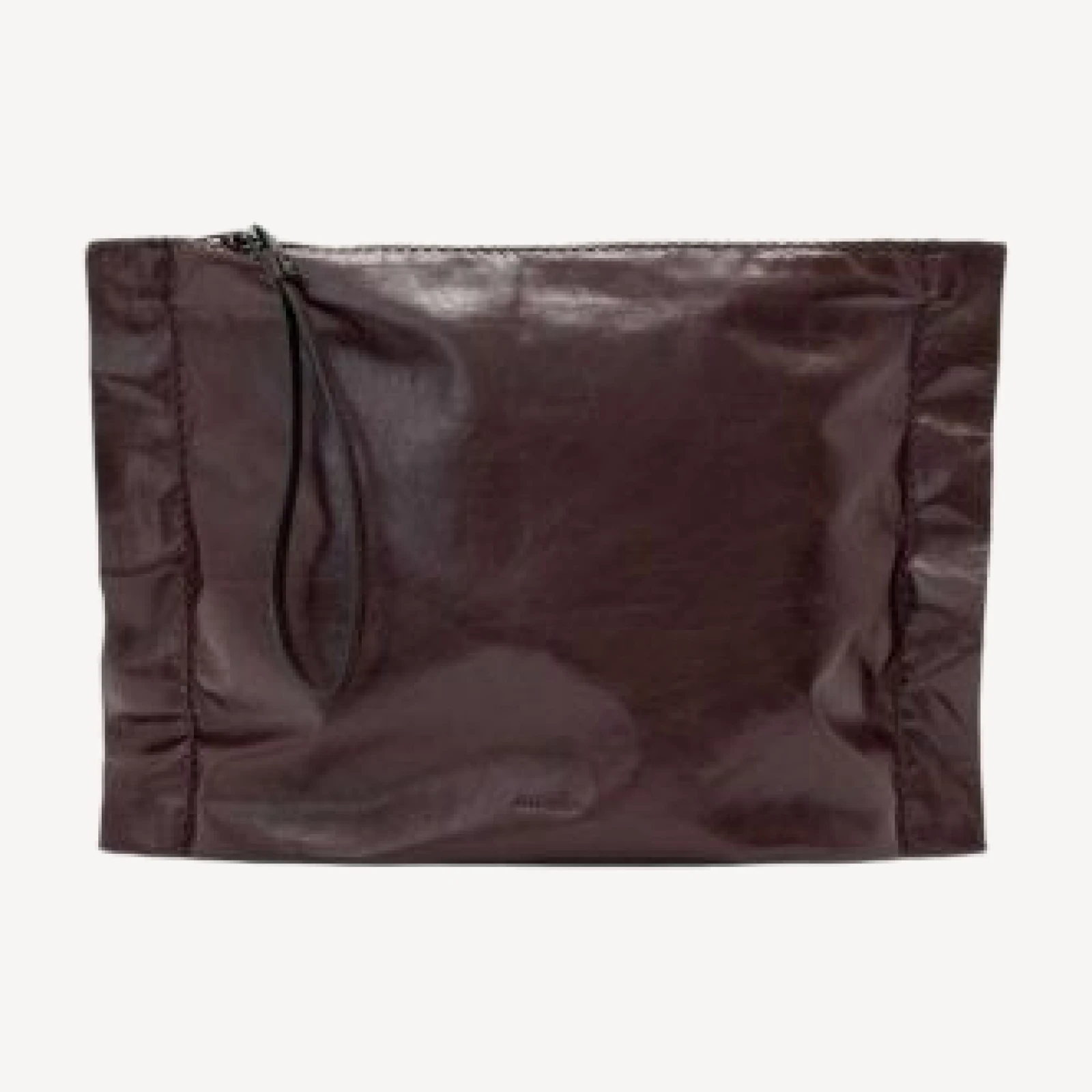 Allsaints Lutece Leather Pouch