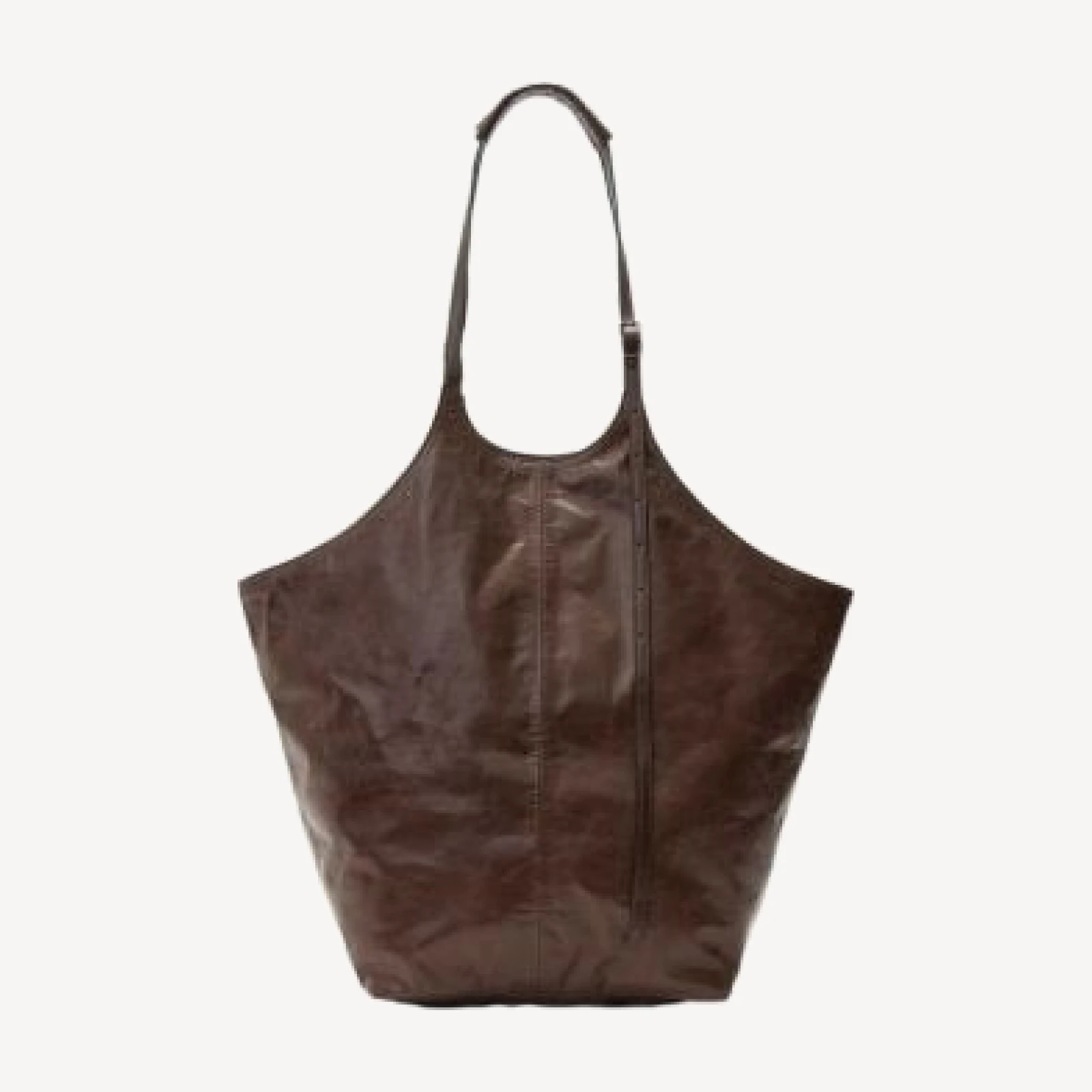 Allsaints Siloh Overspill Leather Tote