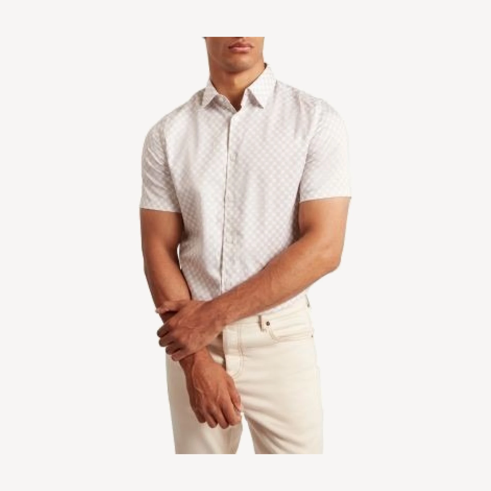 Ted Baker Sefsho Printed Short Sleeve Shirt