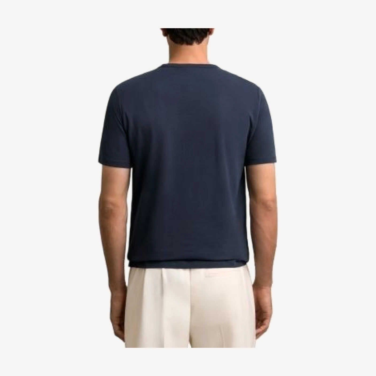 Reiss Plain Stretch Cotton Tee