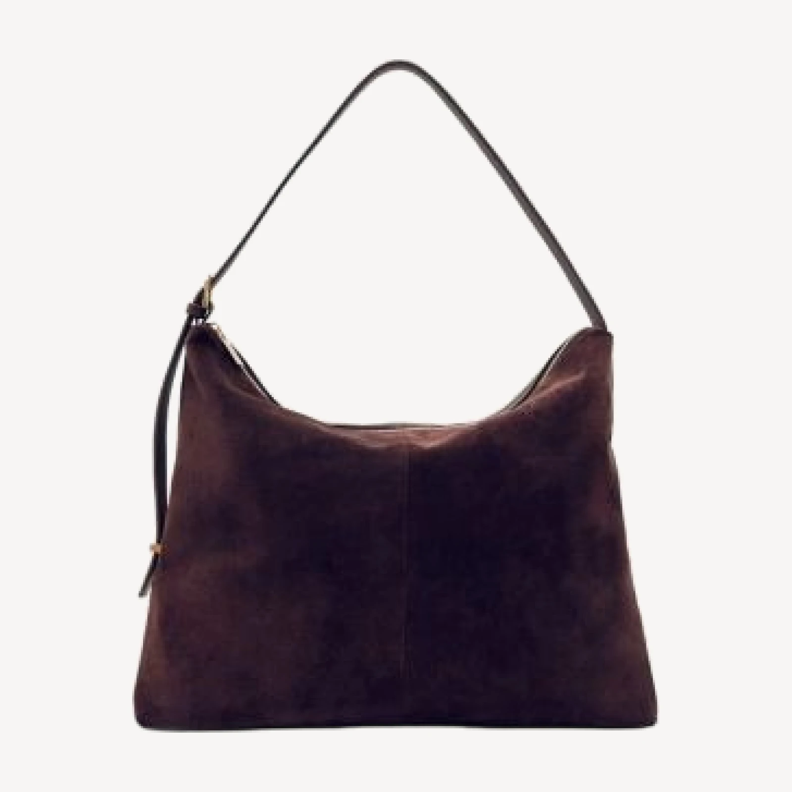 Reiss Vigo Suede & Grain Leather Tote