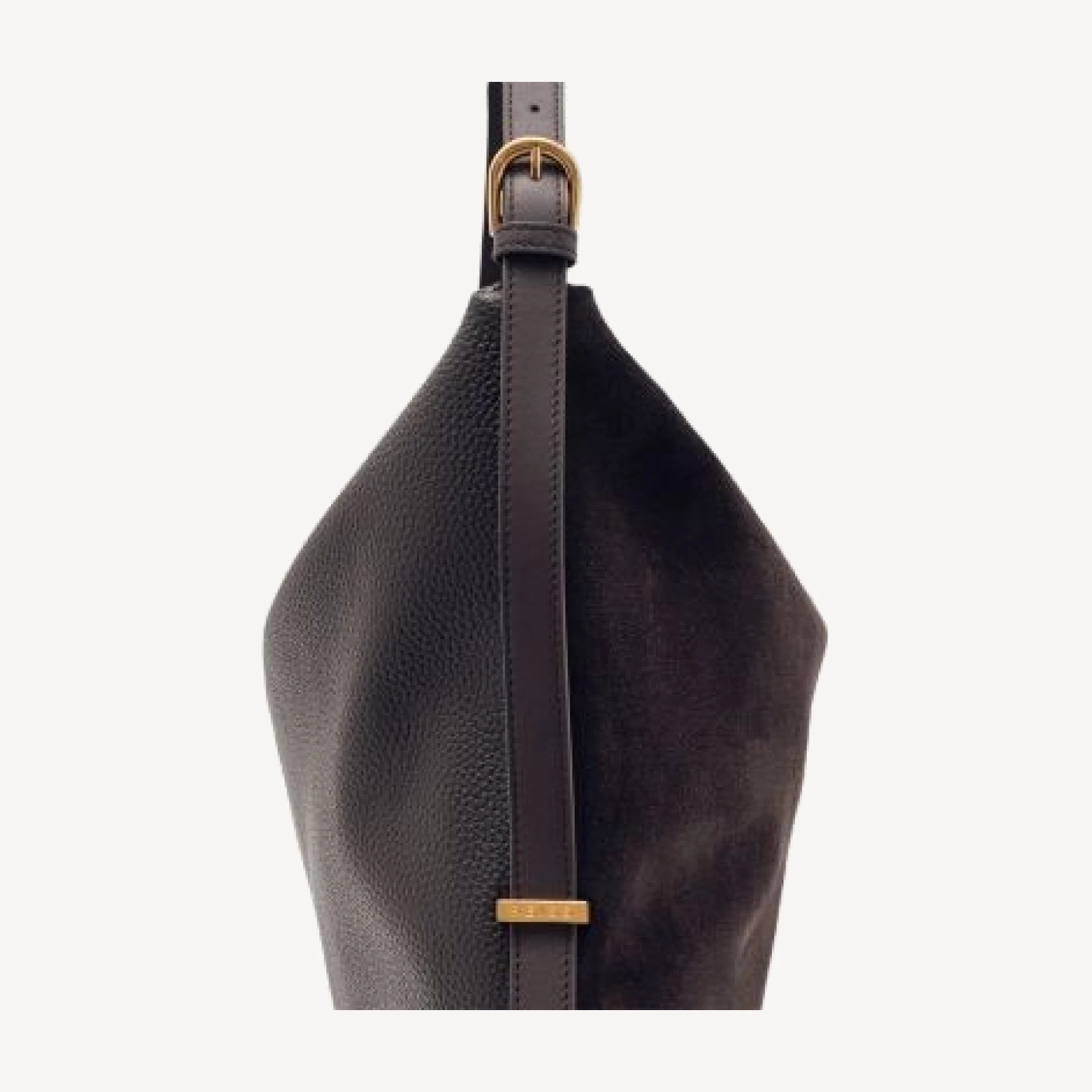 Reiss Vigo Suede & Grain Leather Tote