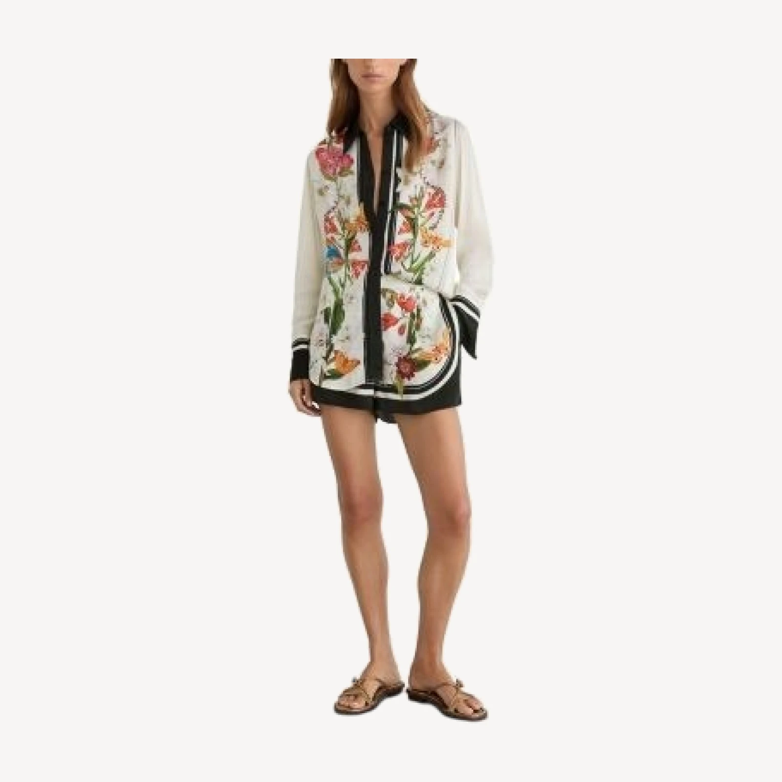 Reiss Selina Satin Shirt
