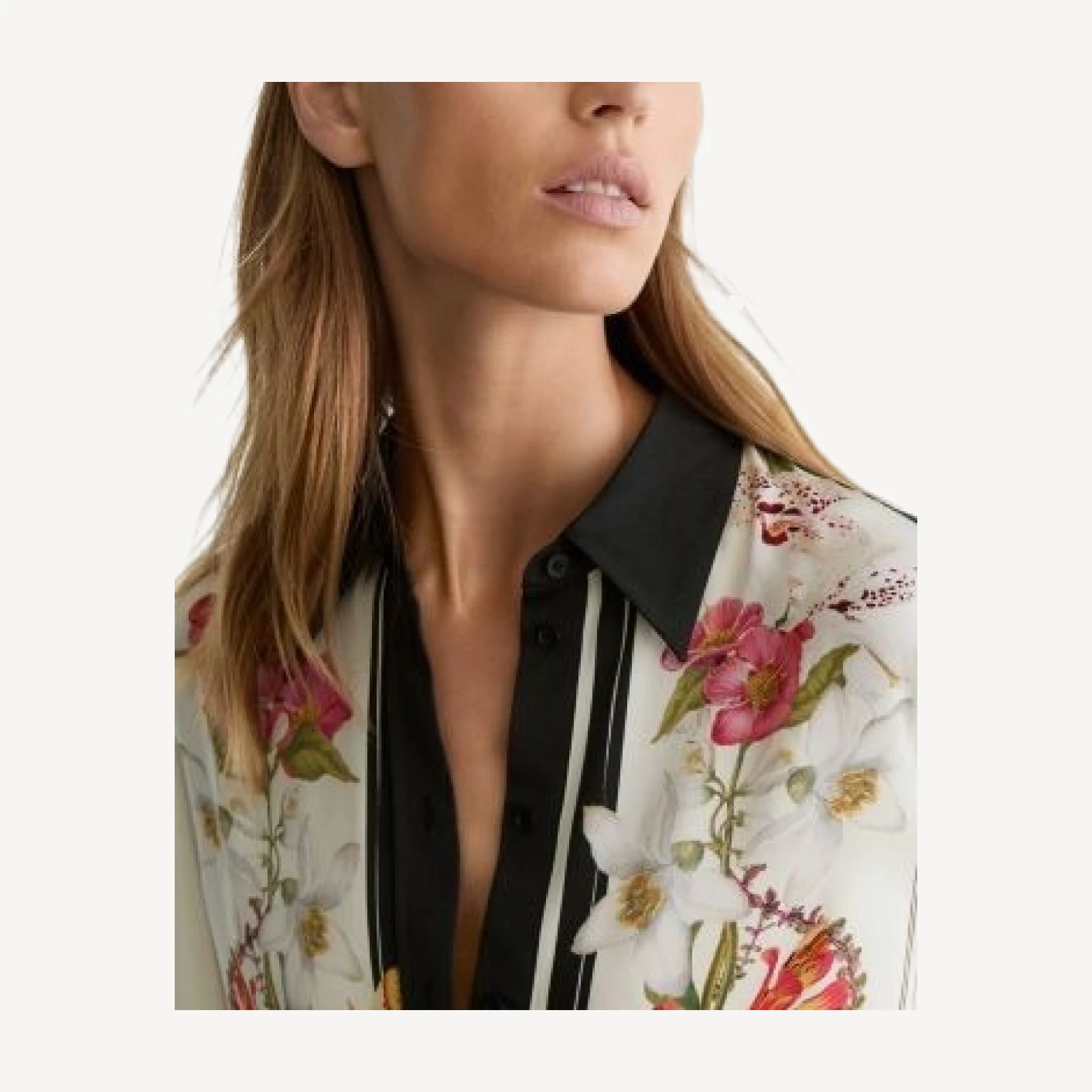 Reiss Selina Satin Shirt