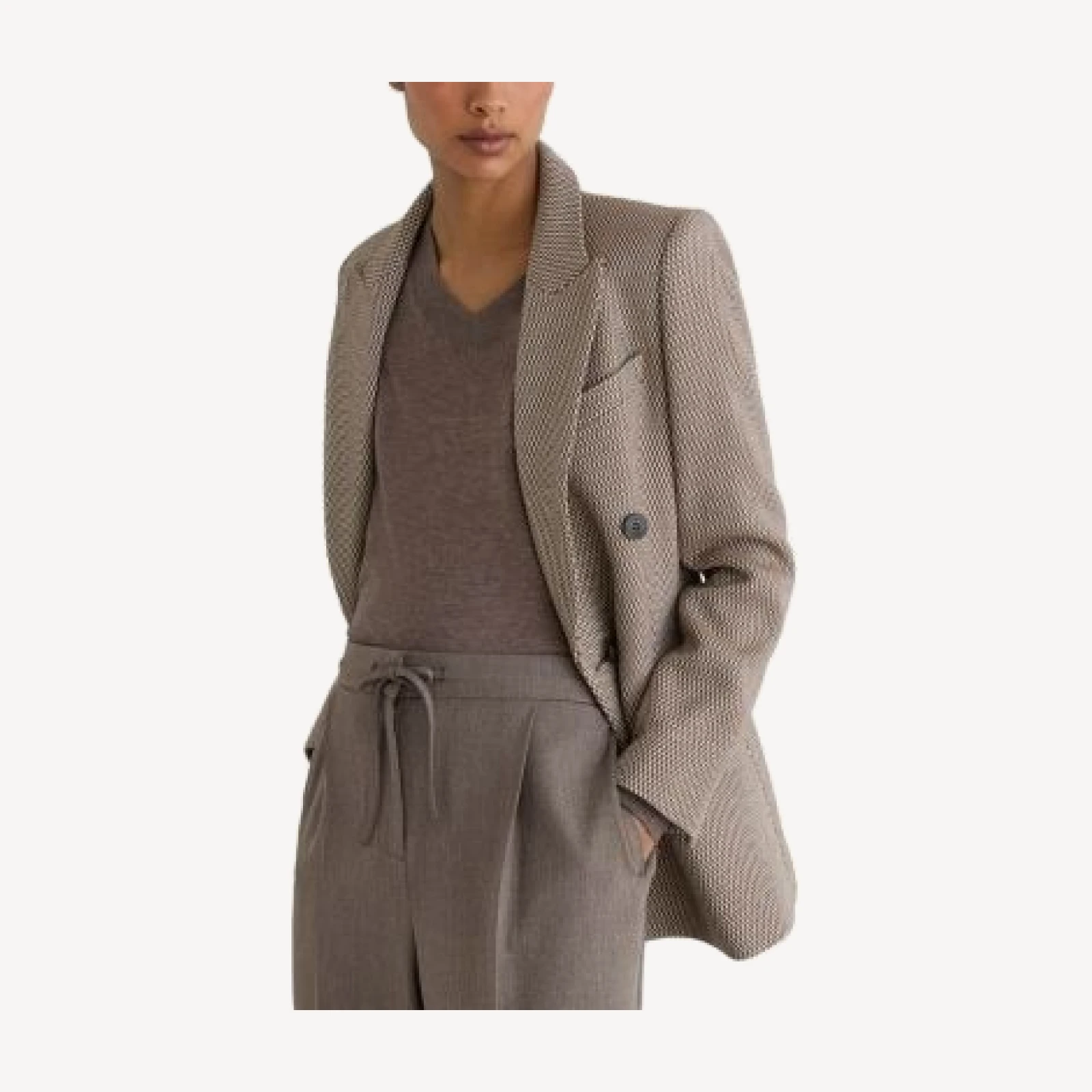 Reiss Elowen High Rise Wide Leg Pants