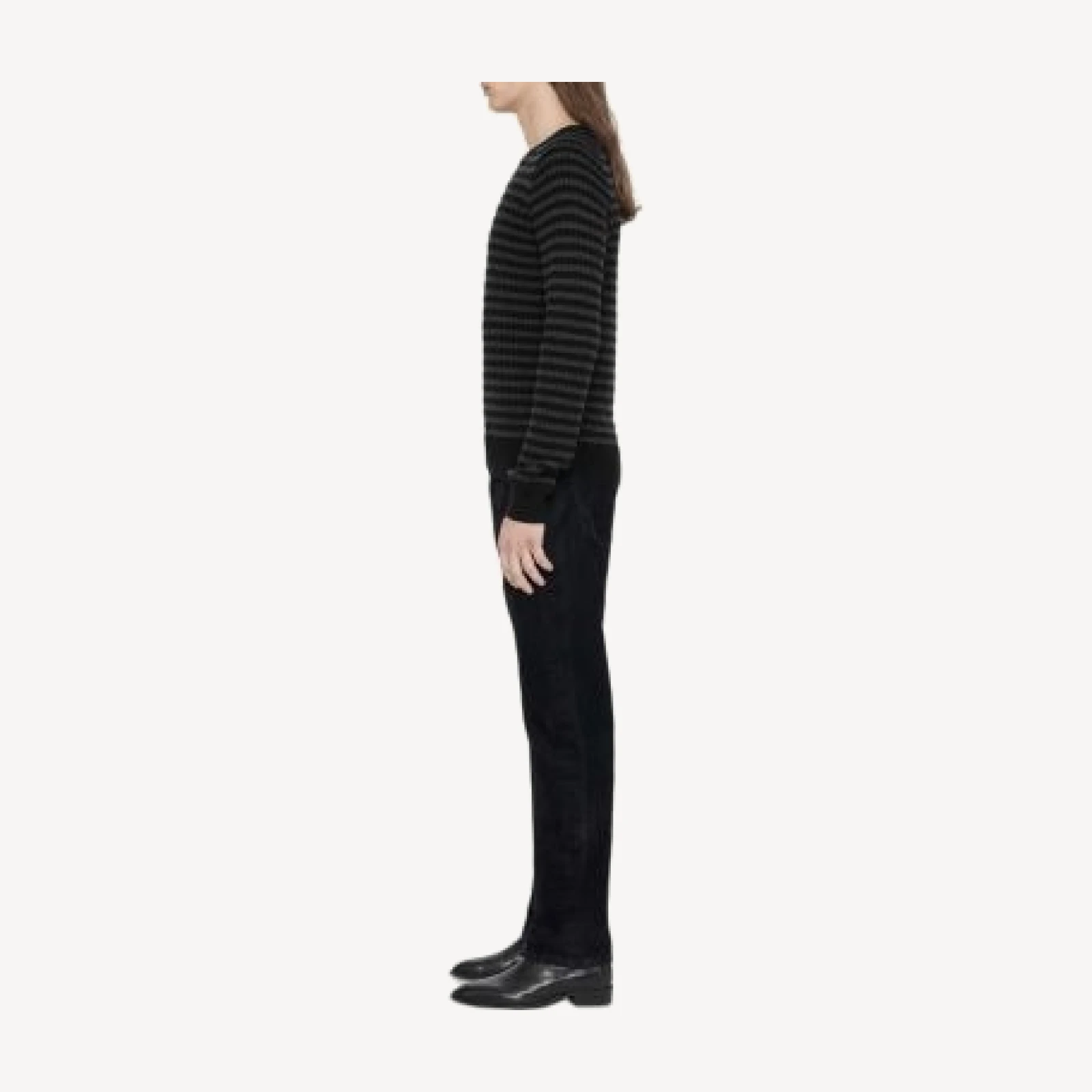 Allsaints Arlo Striped Crewneck Sweater